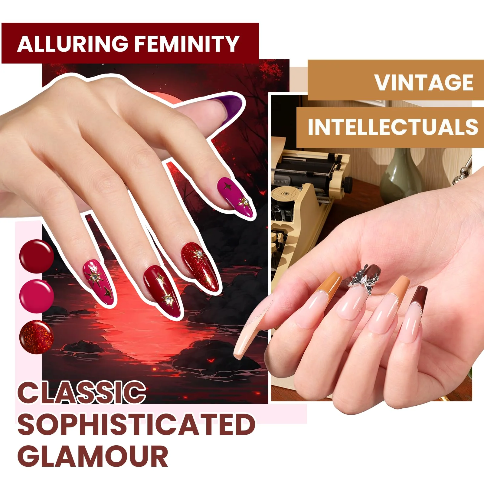 (Extra Free $20 Gift) 100 Colors Nails 110 PCS Perfect Gift Gel Polish Set for All Season - Image 7