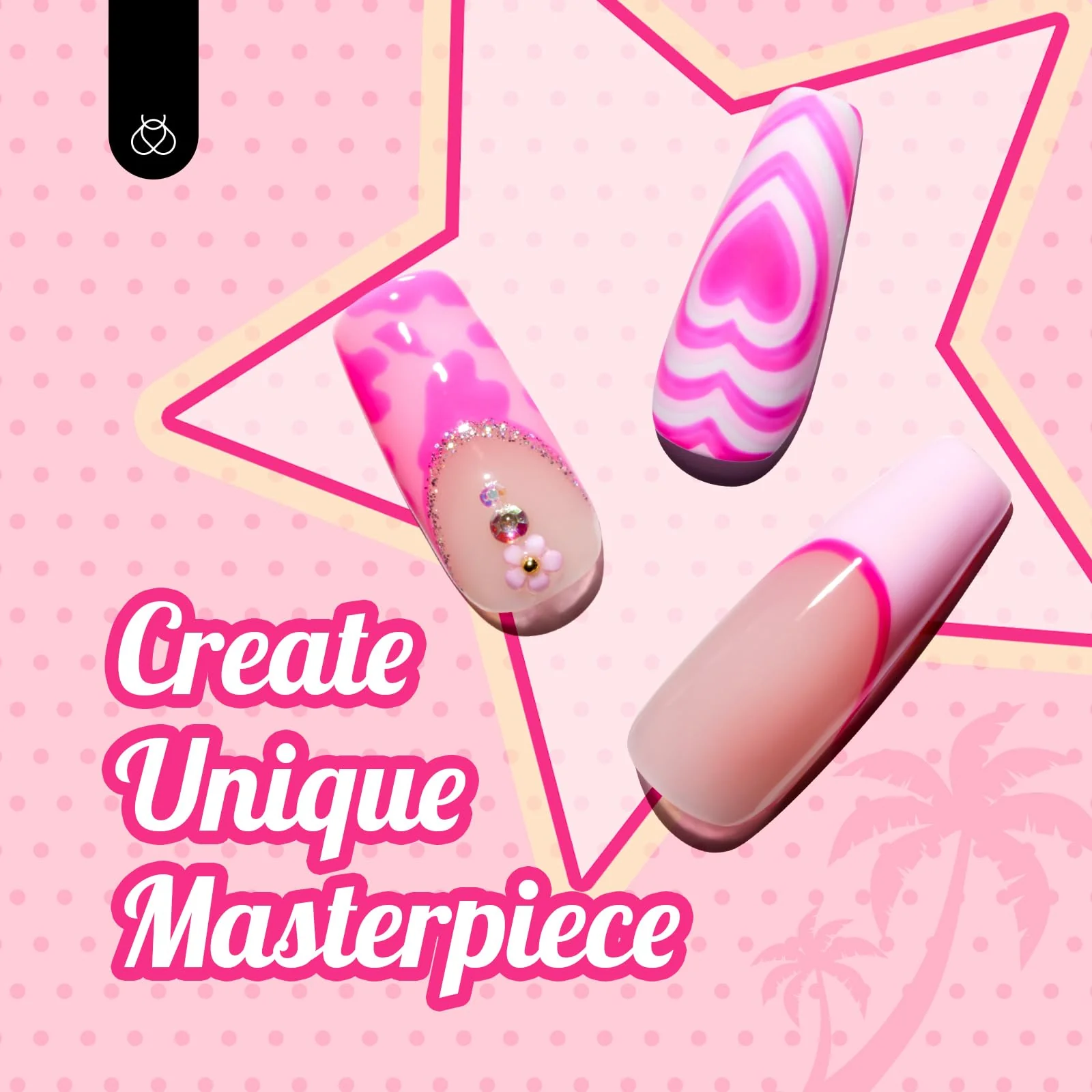Alluring Sweetie-20 Gel Colors Set Nails with Top and Base Coat (5ml/Each) - Image 4