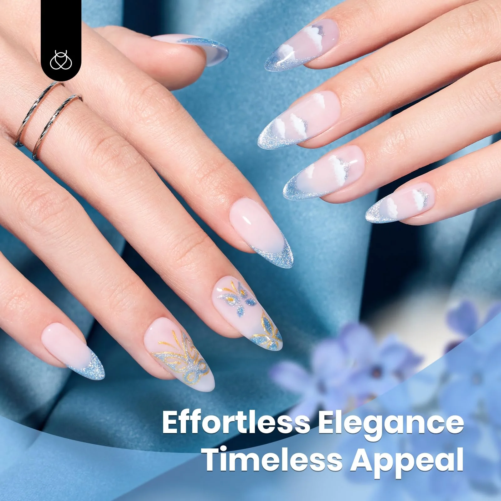 Arctic Aurora Cat Eye |15ml Gel Polish Silver Nail Colors - Image 7