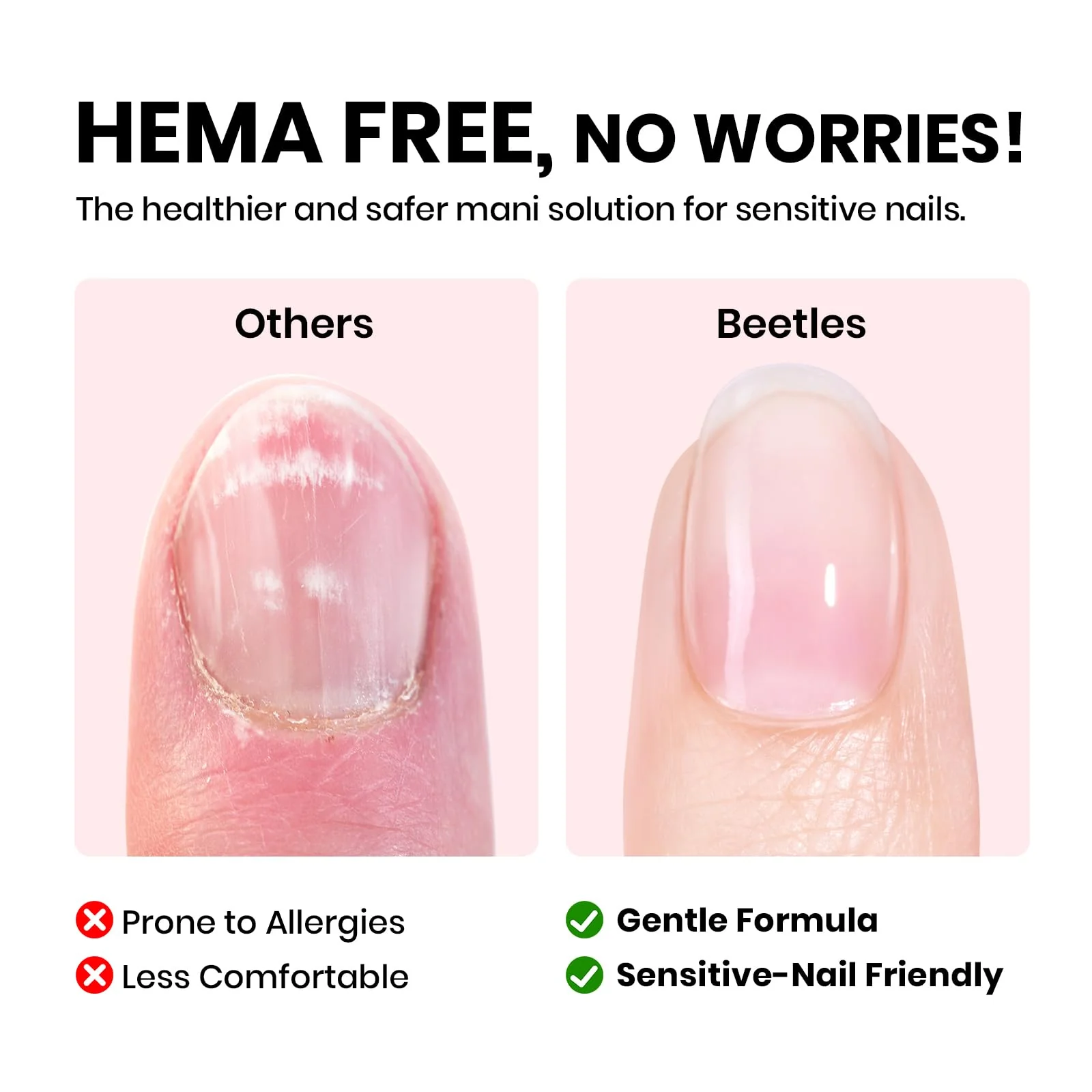 Beetles 3 Pcs Hema-Free 8-In-1  Builder Gel Top Coat With Base Coat Set - Image 2