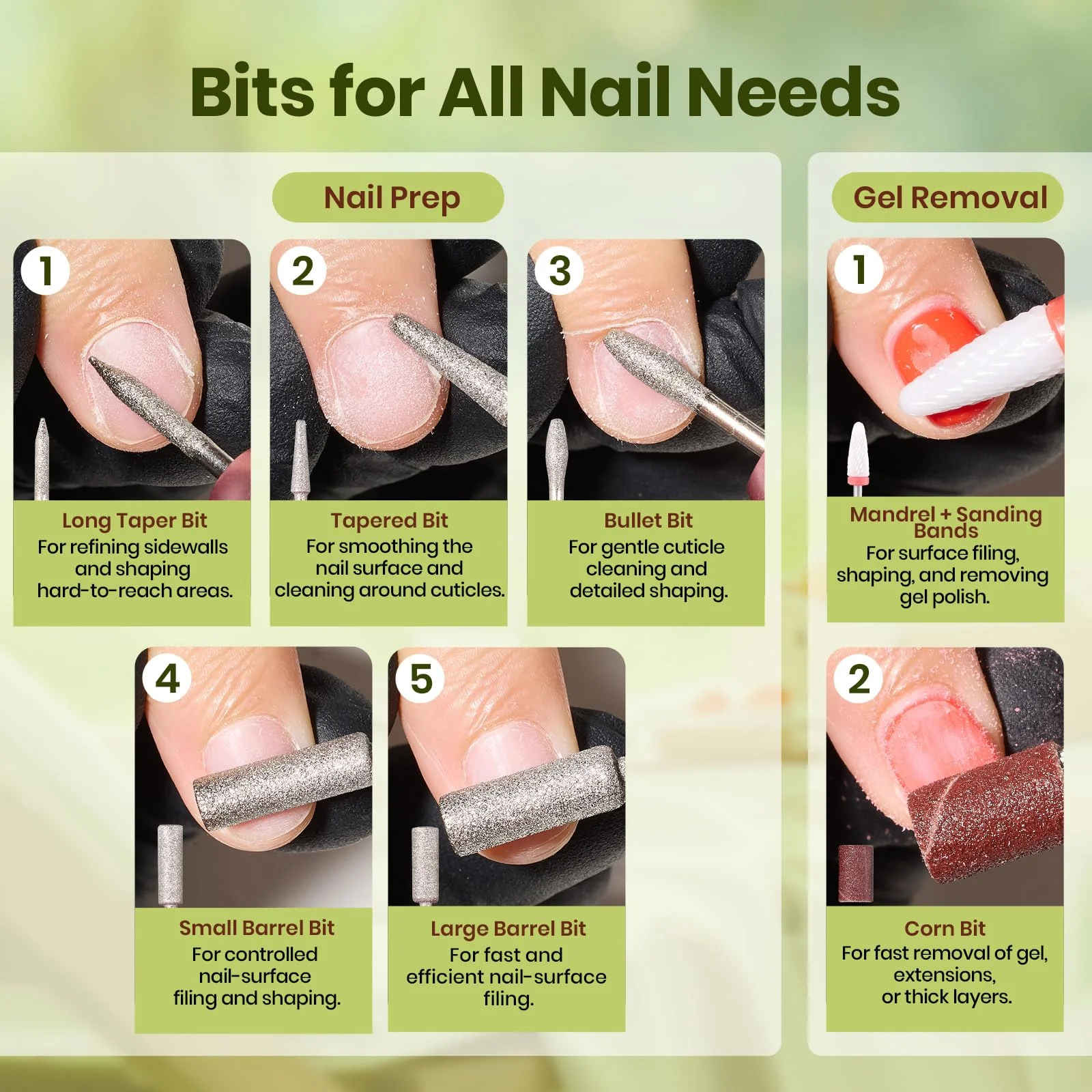 Beetles Gel Nail Starter Kit Nails With UV Light and Nail Drill 55Pcs 32 Colors All-in-One Mani Kit - Image 5
