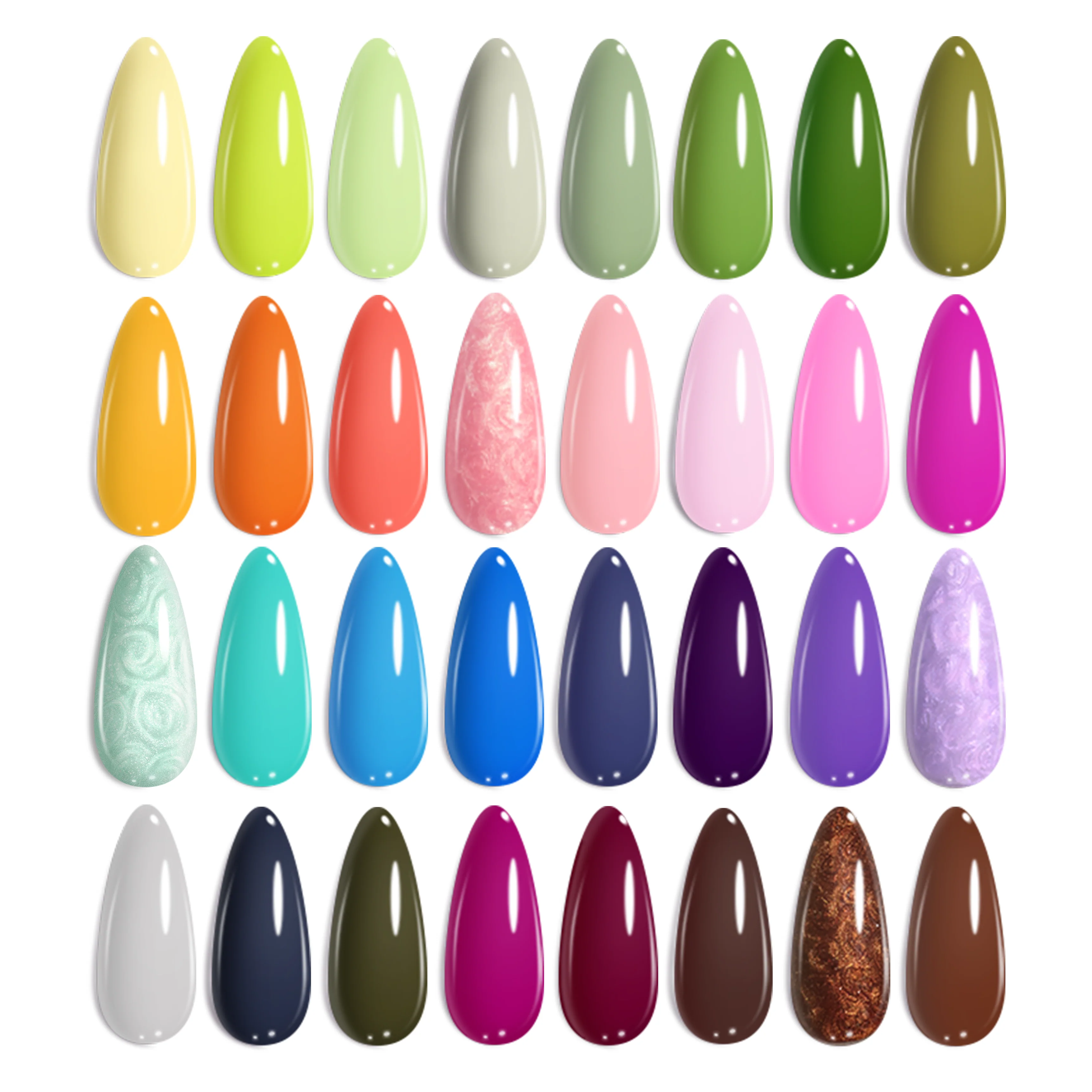 Beetles Gel Nail Starter Kit Nails With UV Light and Nail Drill 55Pcs 32 Colors All-in-One Mani Kit - Image 9