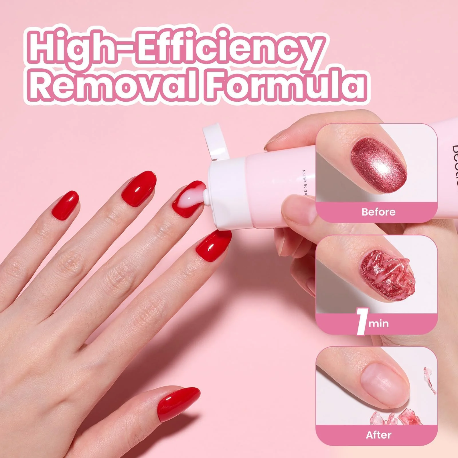 Beetles Acetone-Free Nail Polish Remover Cream 50g - Image 5