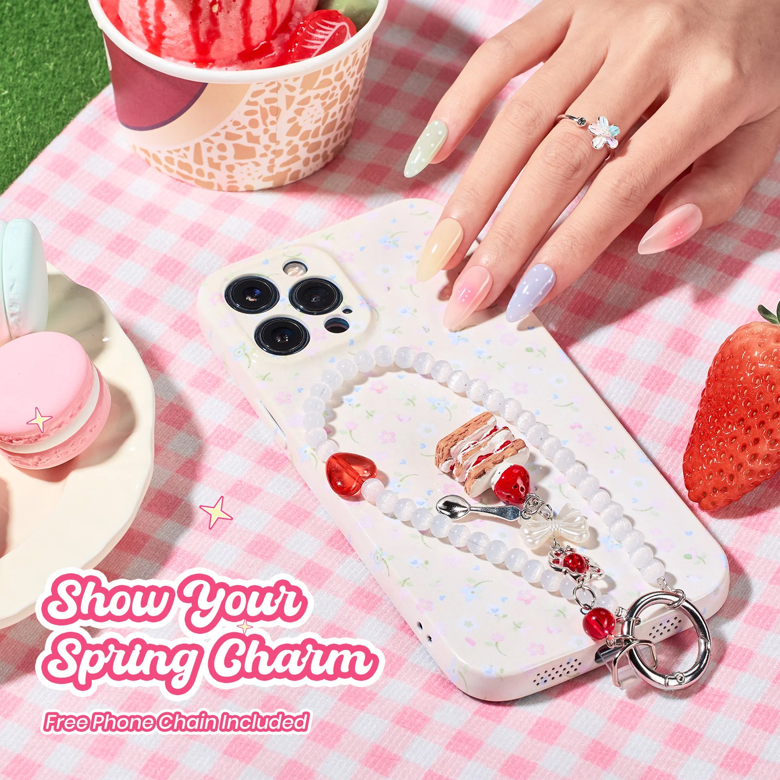 Pastel Fruity Milk Jelly Gel Whip 6 Colors Summer Nails Macaron Shimmer Glitter Gel Polish - Image 7