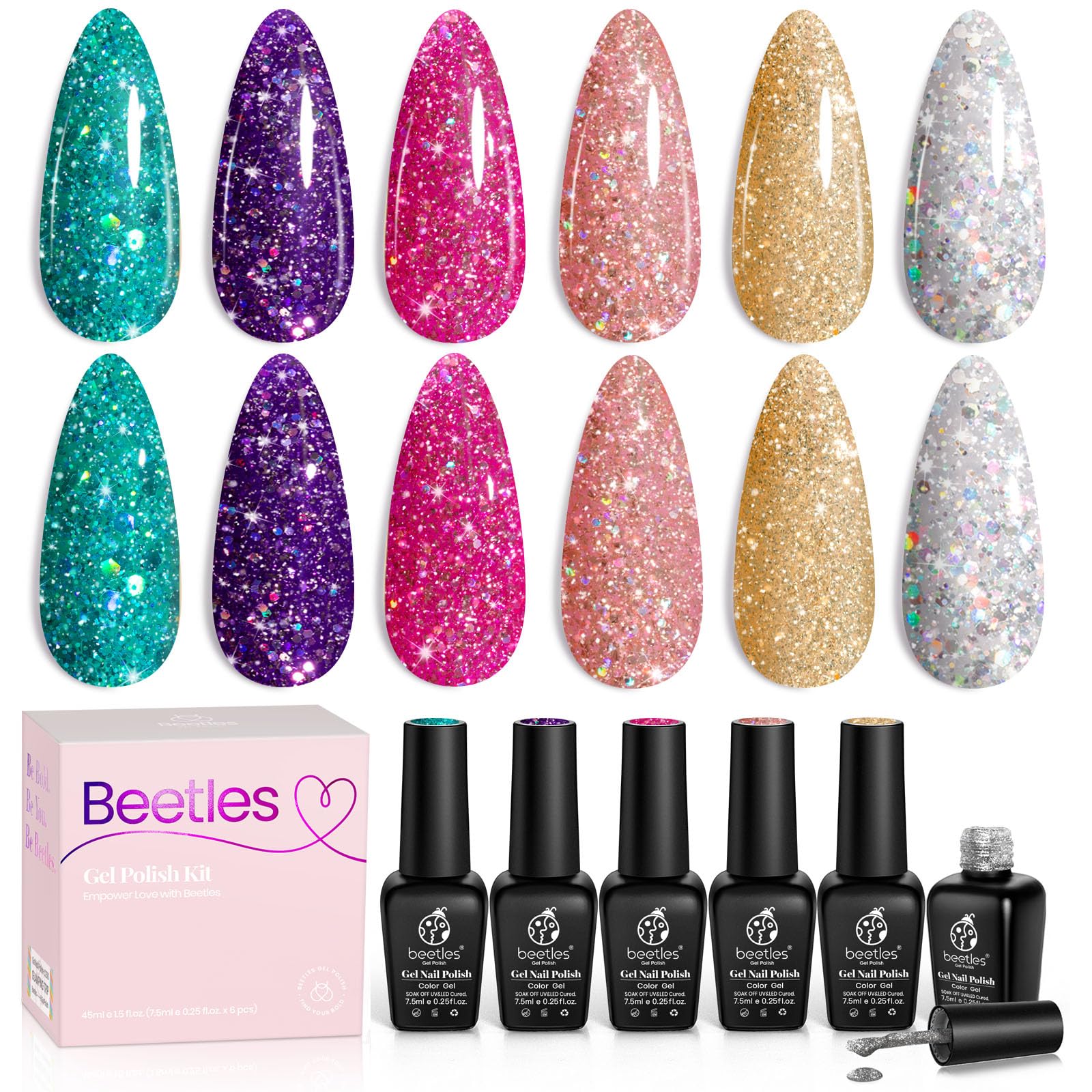 Boujee Virgo Vibes | 6 Colors Gel Polish Set - Image 9