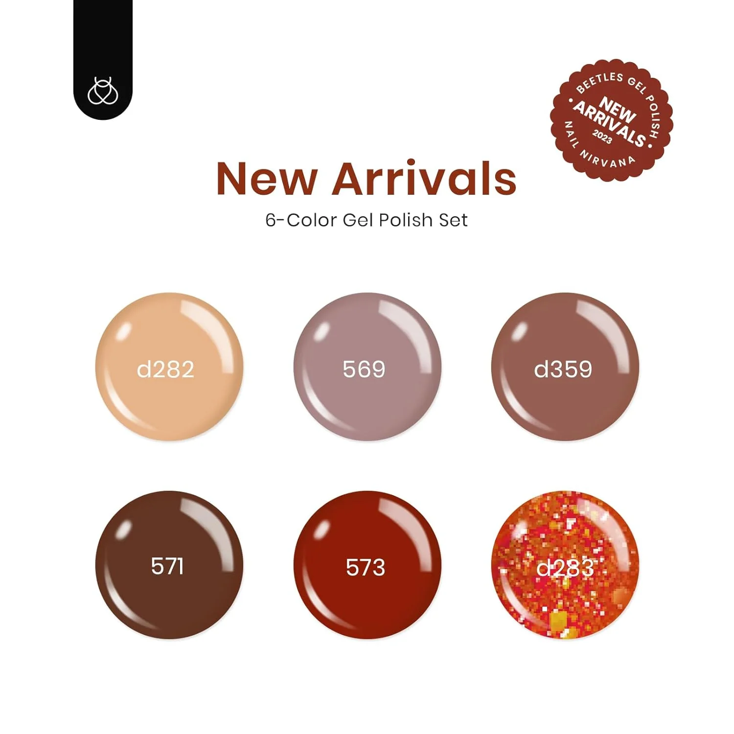 Caramel Collection | Gel Polish 6 Colors Set - Image 4