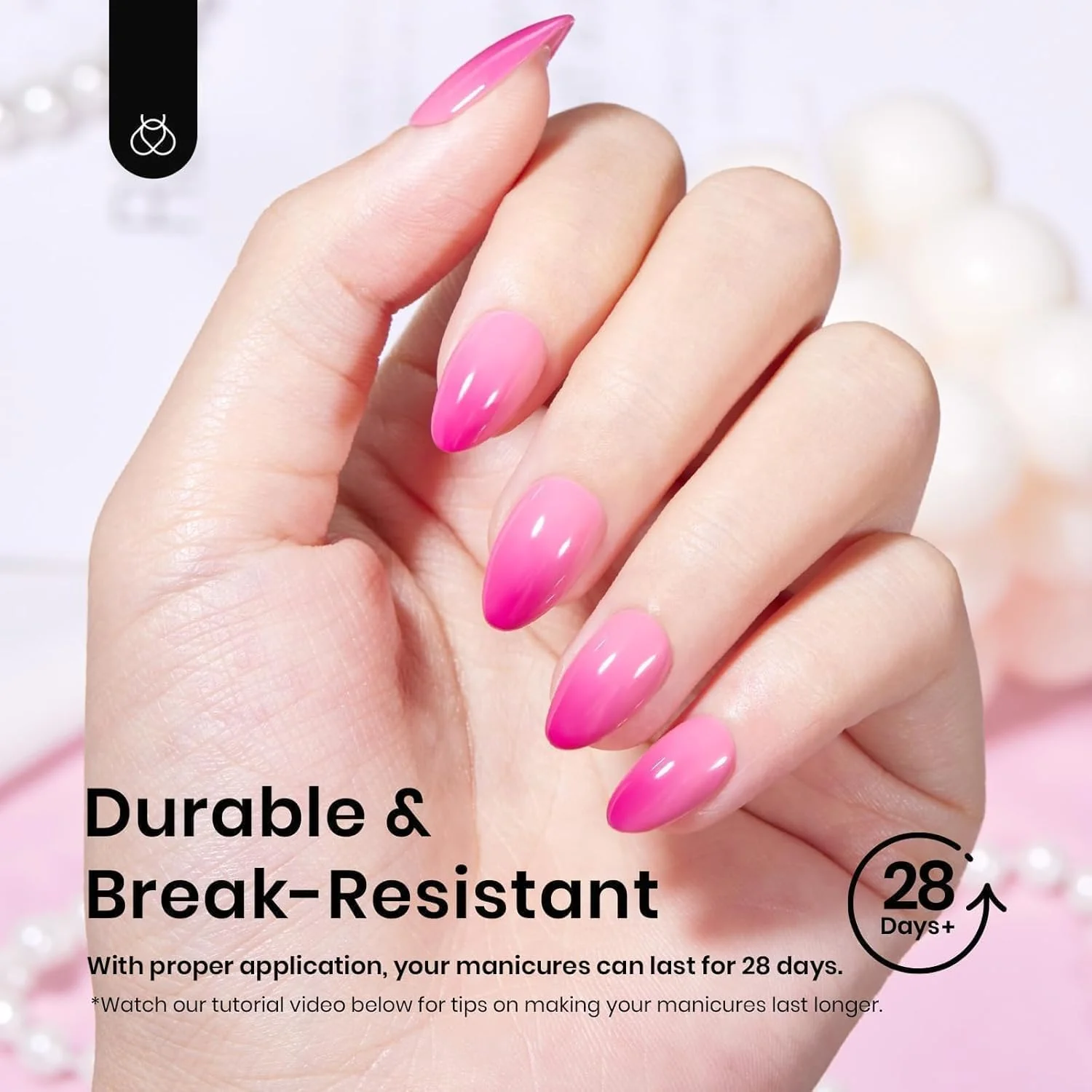 Beetles Gel Nail Tips 12 Sizes 576Pcs Pre-shape Short Almond Tips - Image 7