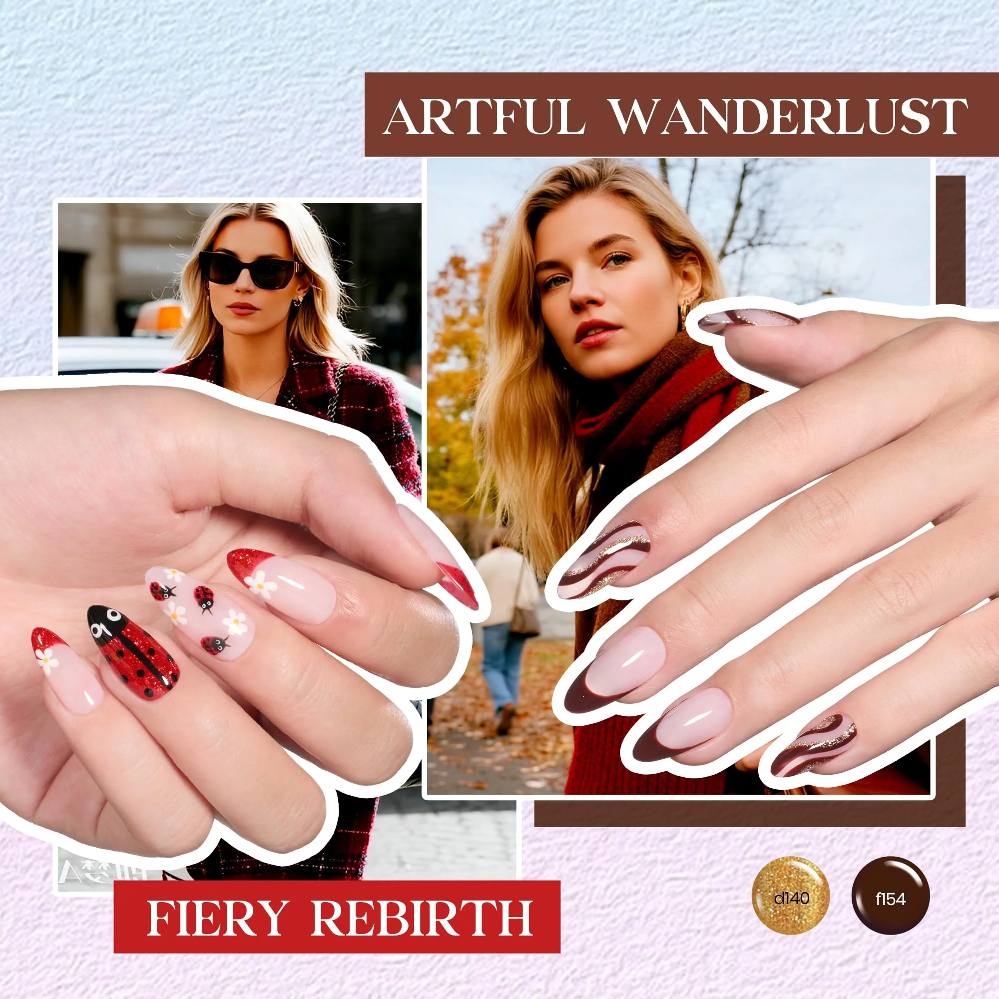 Beetles Gel Polish 50 Colors Nails Gel Liner Nail Polish Set French Tip Nail Art Polish - Image 4