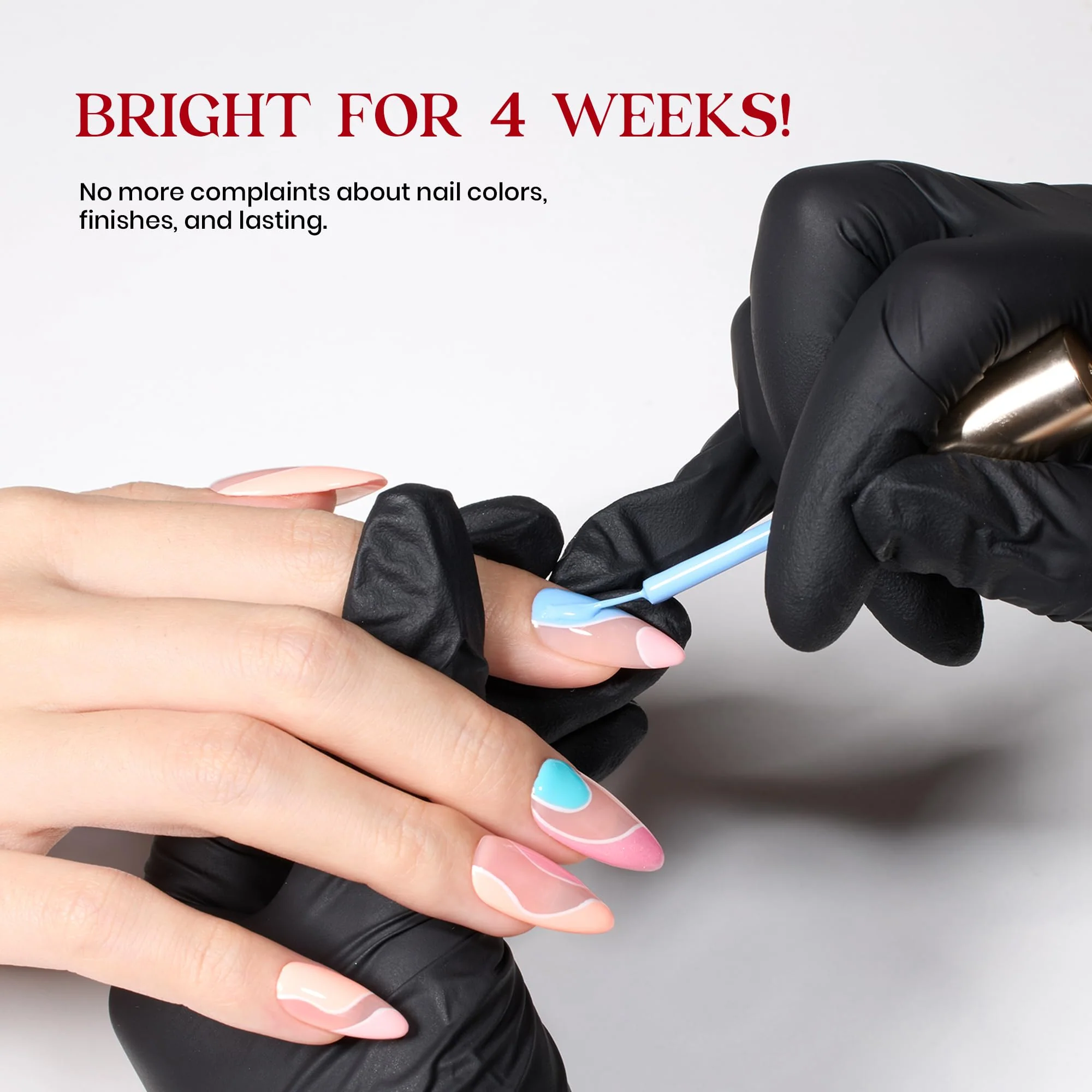 Beetles Gel Polish 50 Colors Nails Gel Liner Nail Polish Set French Tip Nail Art Polish - Image 7