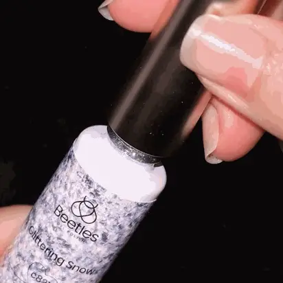 Beetles Gel Polish Reflective Silver Glitter Gel Polish 1pcs 7ml - Image 2