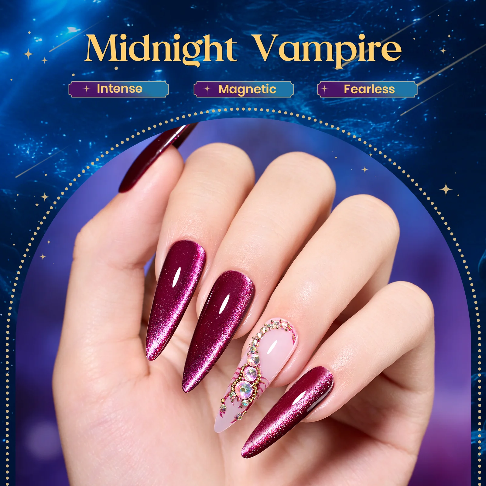 Beetles Lucky Box Scorpio Zodiac Sign Gel Nail Polish Kit - Summer Nails 6 Colors(11.29-12.17) - Image 3