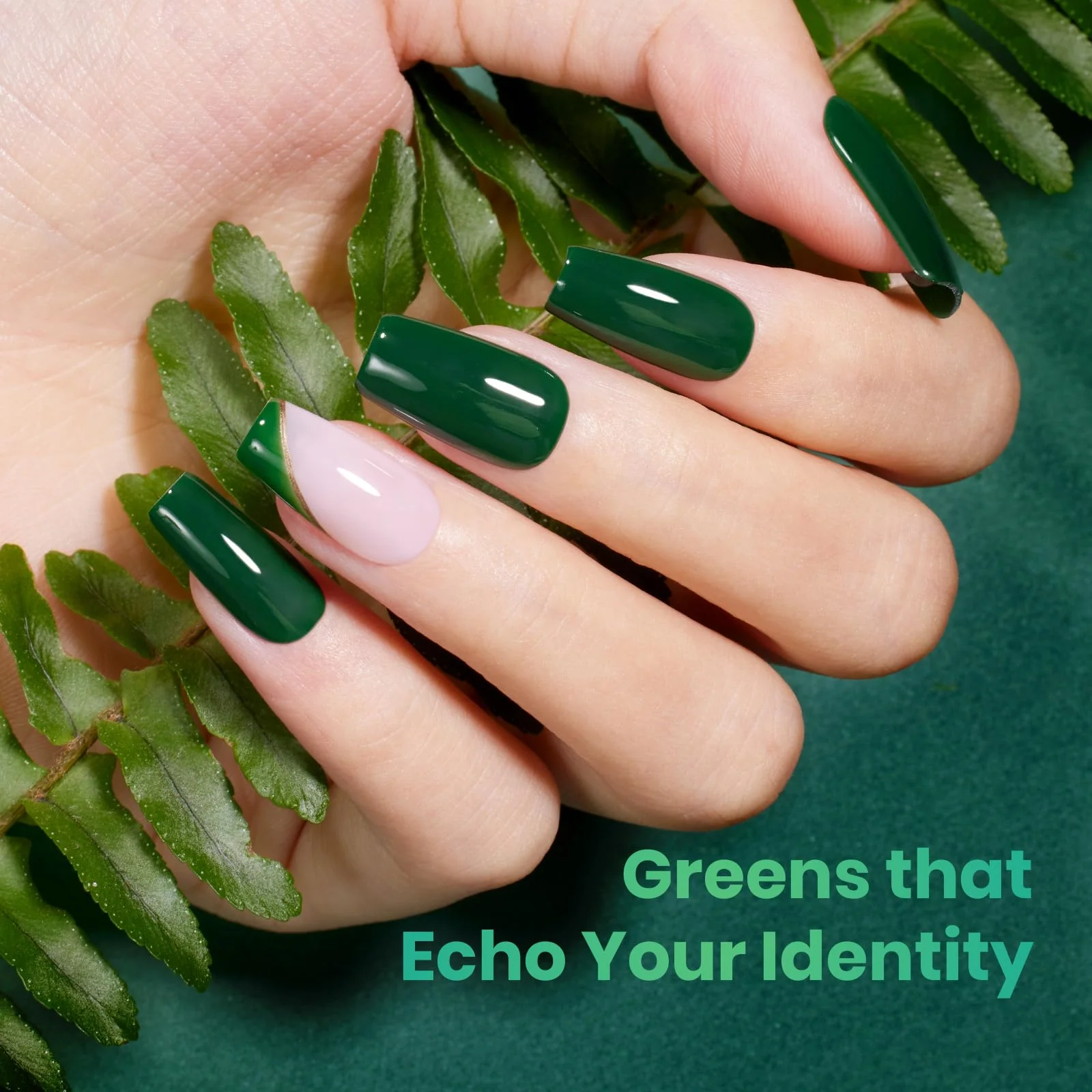 Beetles Green Gel Nail Polish - Nails Hema Free 6 Colors Light Dark Green Set - Image 8