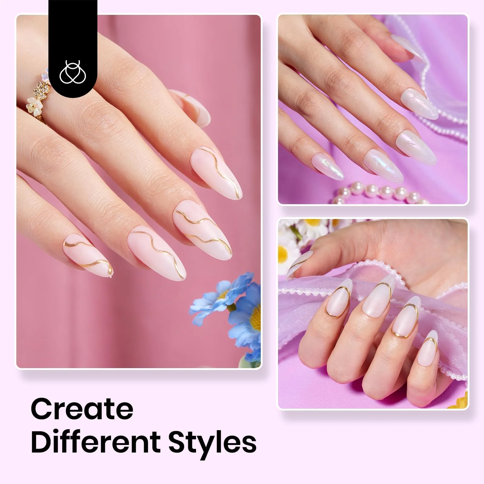 Beetles Matte Gel Top Coat for Gel Nail Polish - 15ML Chrome Proof Matte Top Coat No Wipe Powder-Resist Matte Finish - Image 5