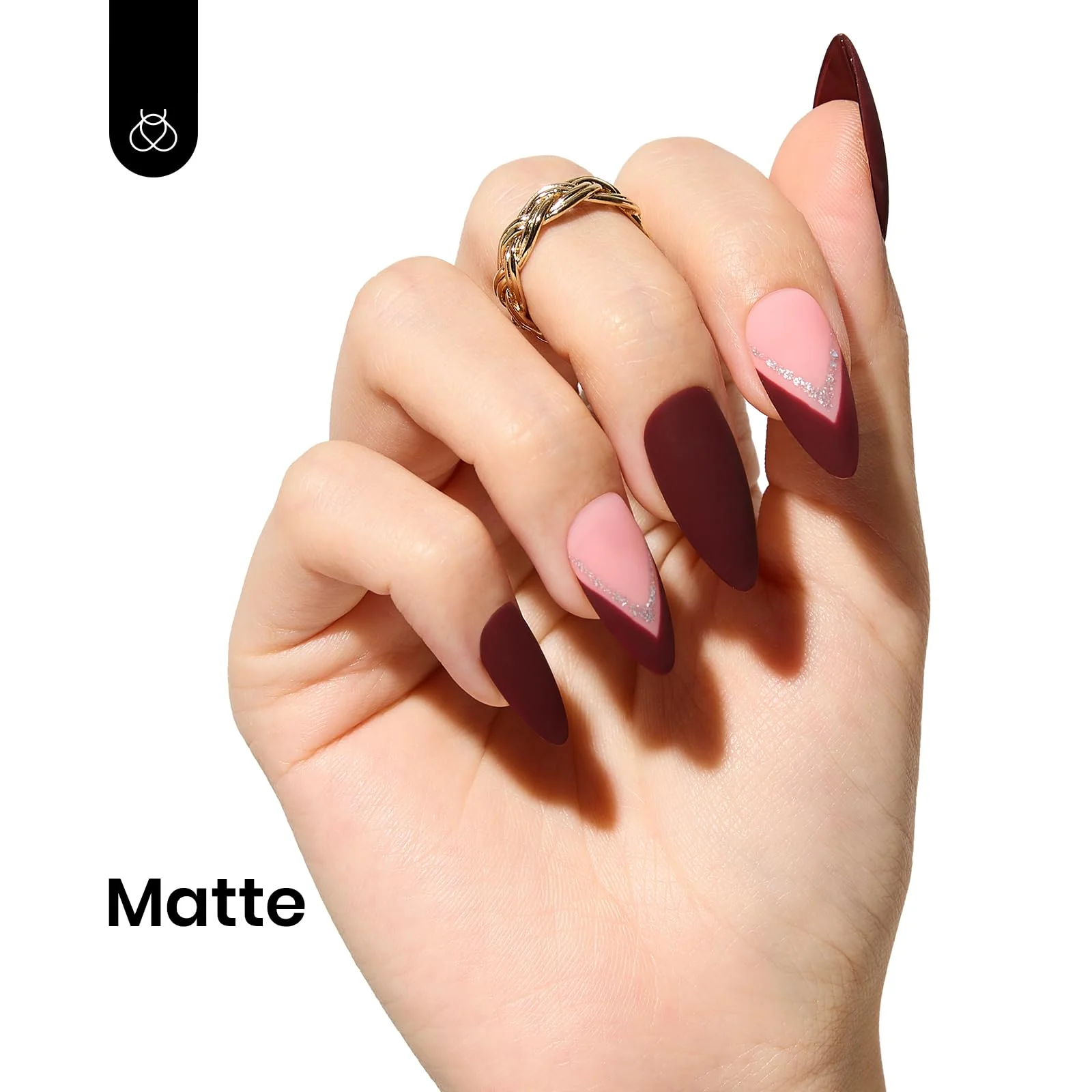Beetles Merlot Wine Nails  Gel Polish 15ml Dark Maroon Red Gel Nail Polish - Image 4