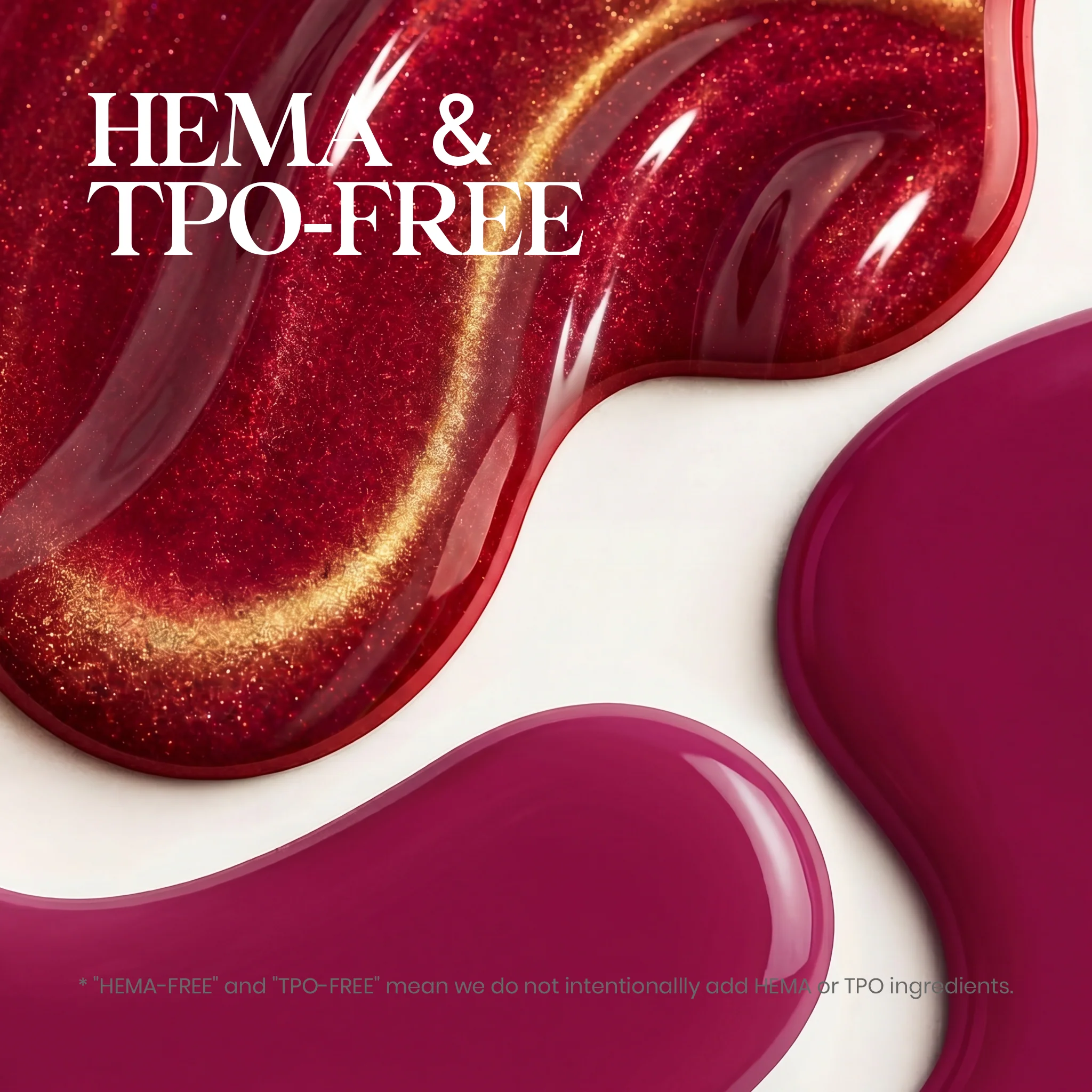 Beetles Nail Glow Berry Jam HEMA Free TPO Free Gel Polish 15ml - Image 6