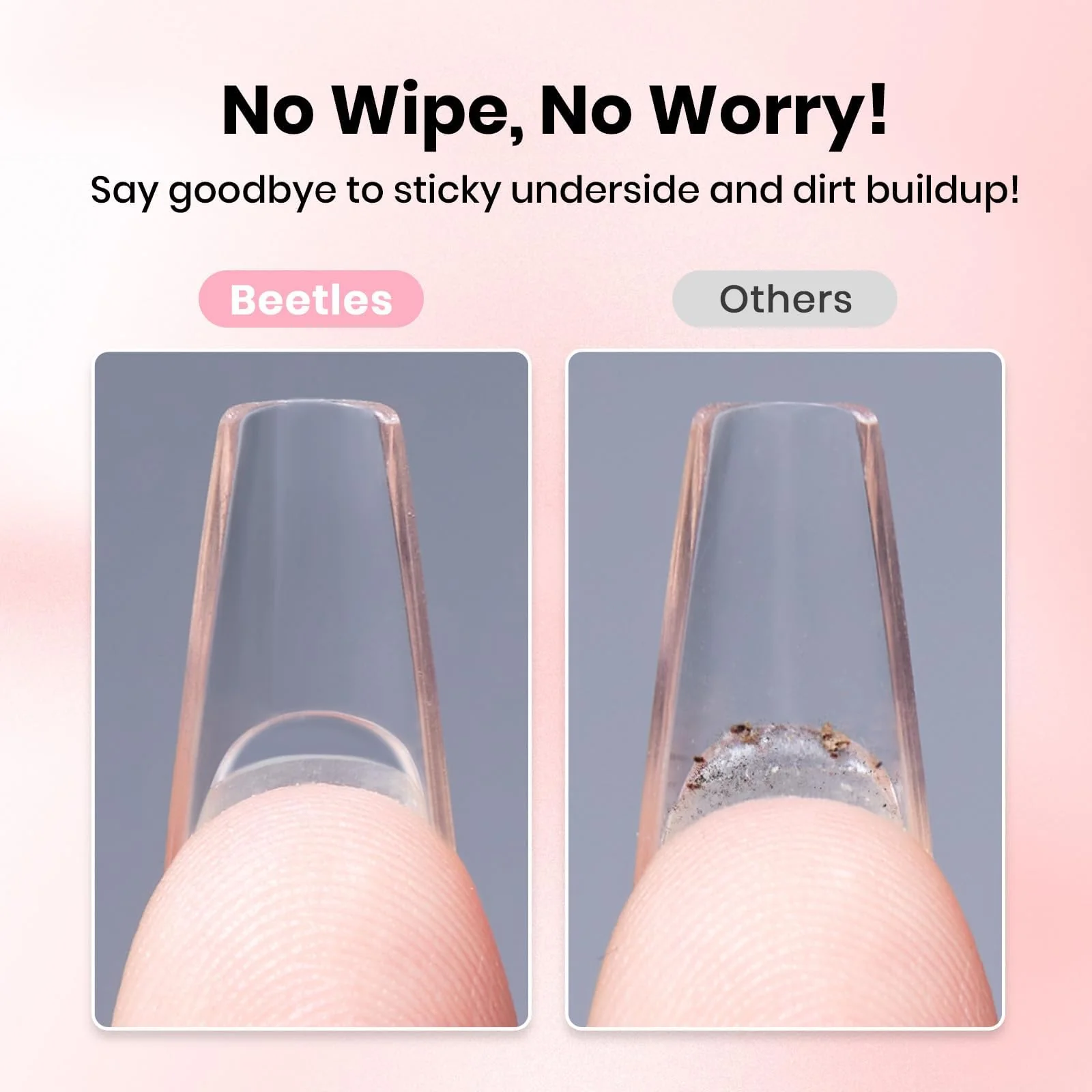 Beetles Nail Glue Essential Duo Dropper Design 20g No Wipe Hands-Free Nail Glue And 30ml Glass Dropper Nail Remover - Image 4