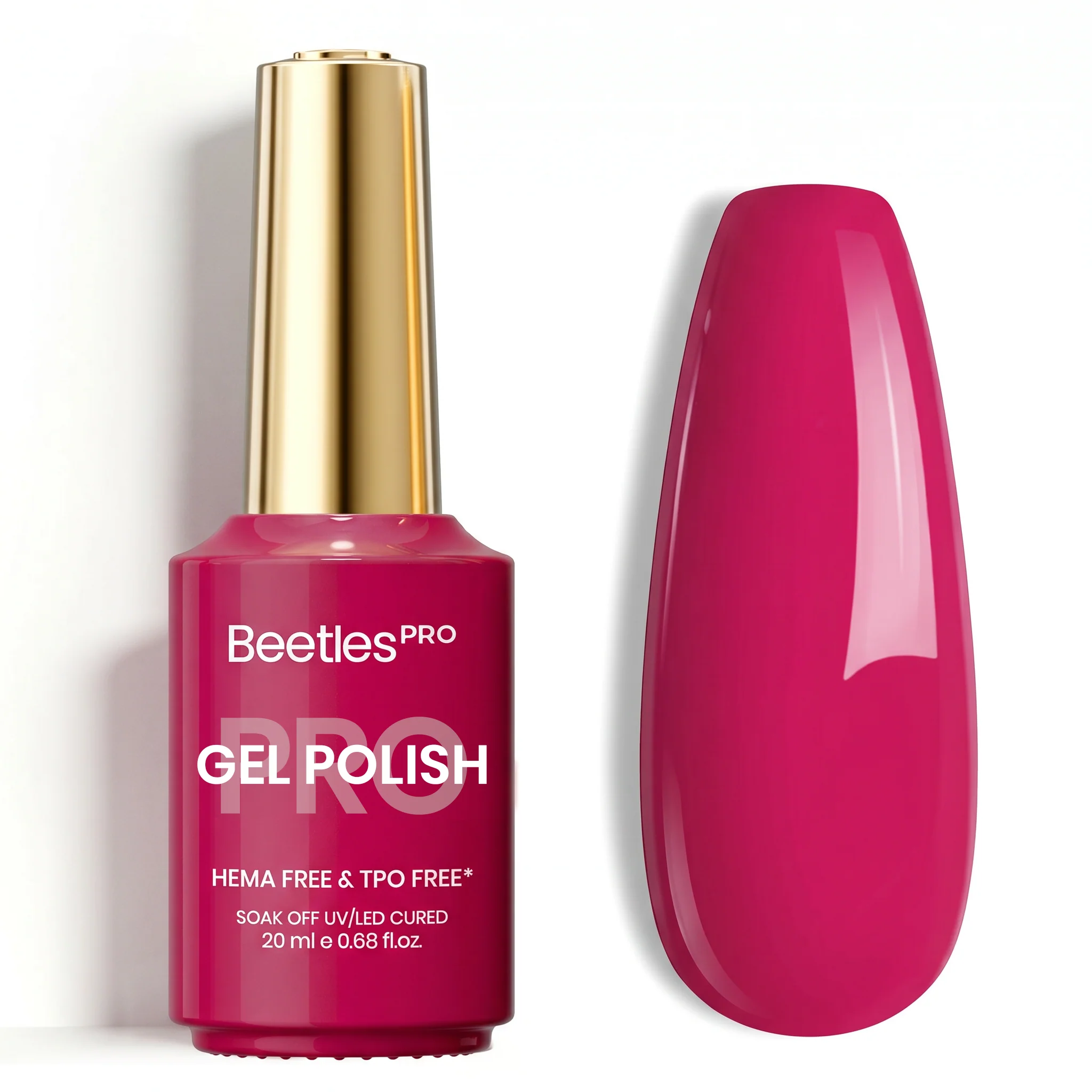 Beetles Pro Flamingo Dance HEMA Free TPO Free Gel Polish 20ml
