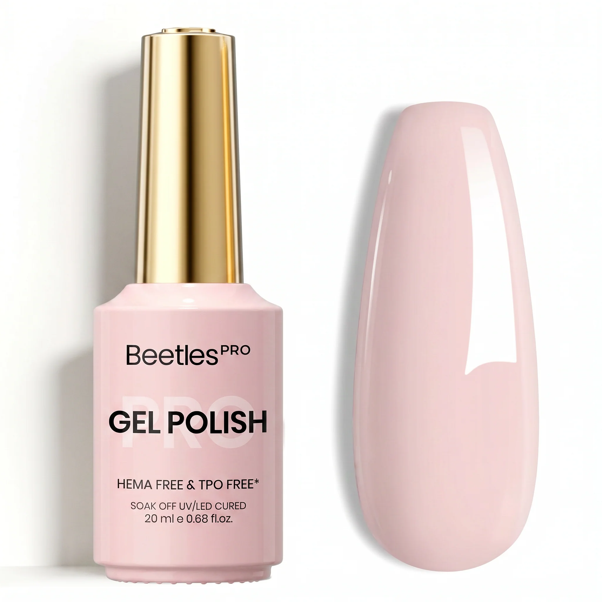 Beetles Pro Lily Glow HEMA Free TPO Free Gel Polish 20ml