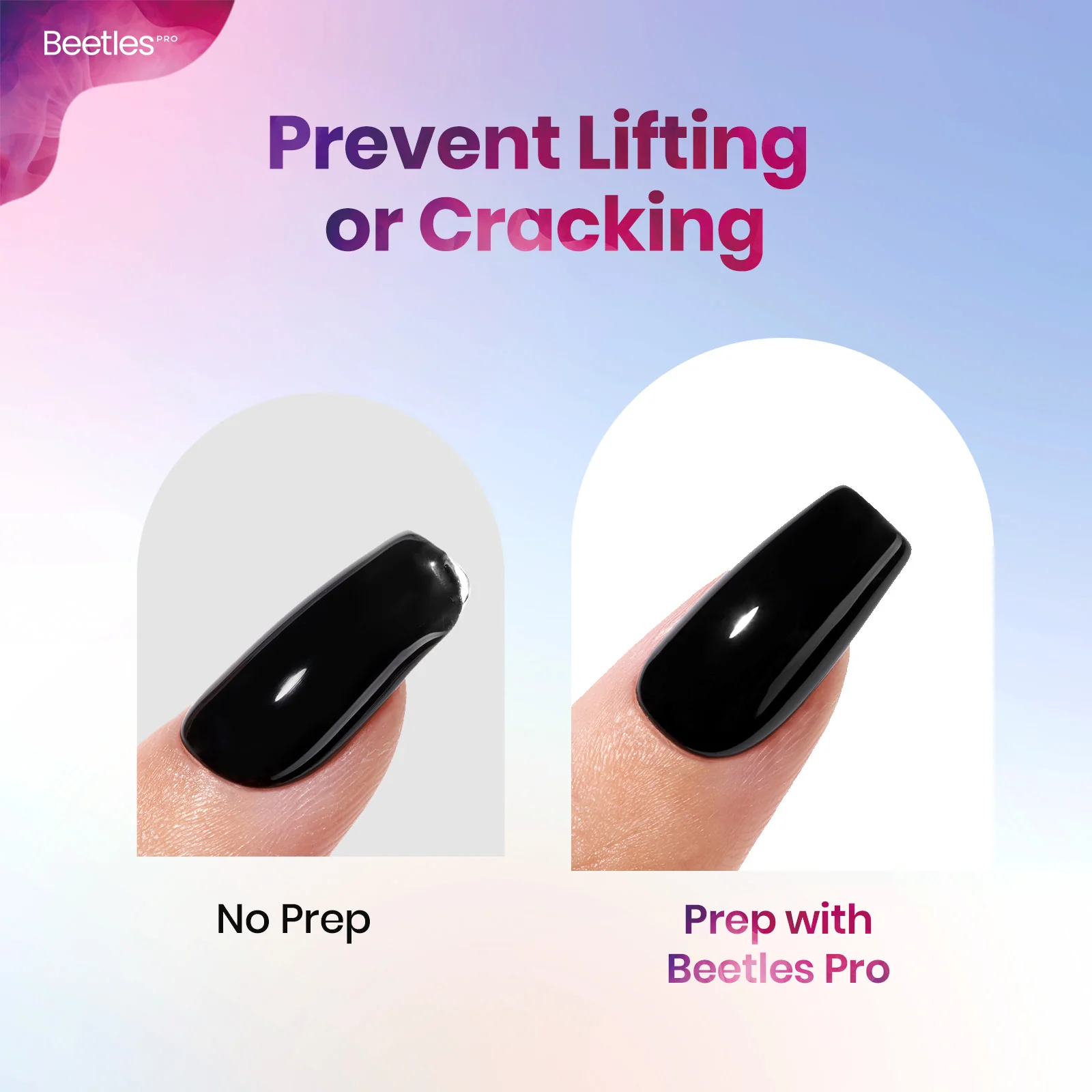 Beetles Pro Nail Prep Dehydrator HEMA Free TPO Free 20ml - Image 3