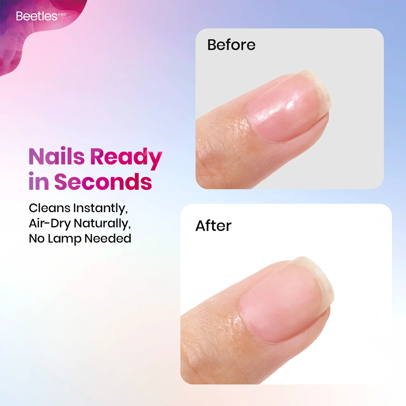 Beetles Pro Nail Prep Dehydrator HEMA Free TPO Free 20ml - Image 5