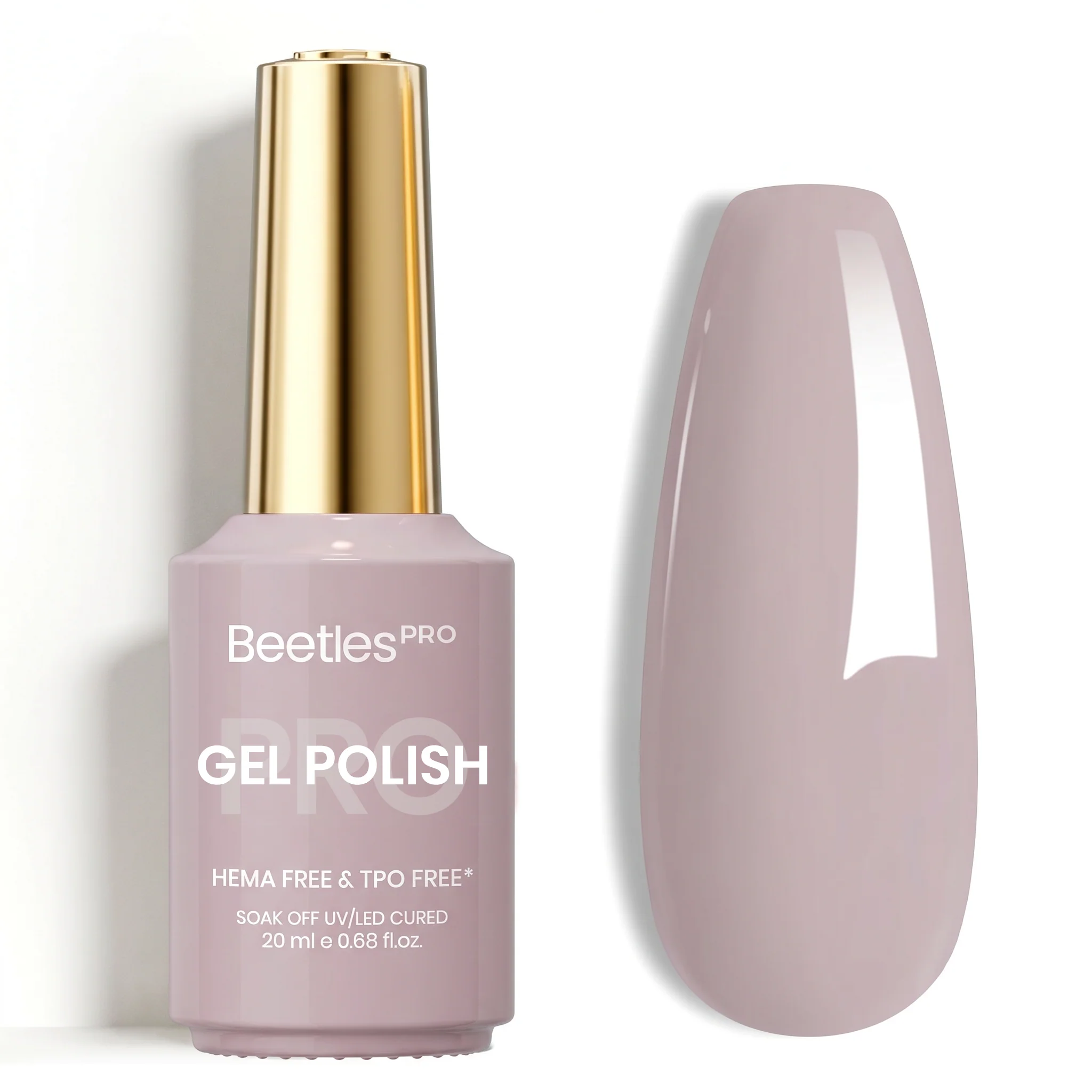 Beetles Pro Porcelain Veil HEMA Free TPO Free Gel Nail Polish 20ml