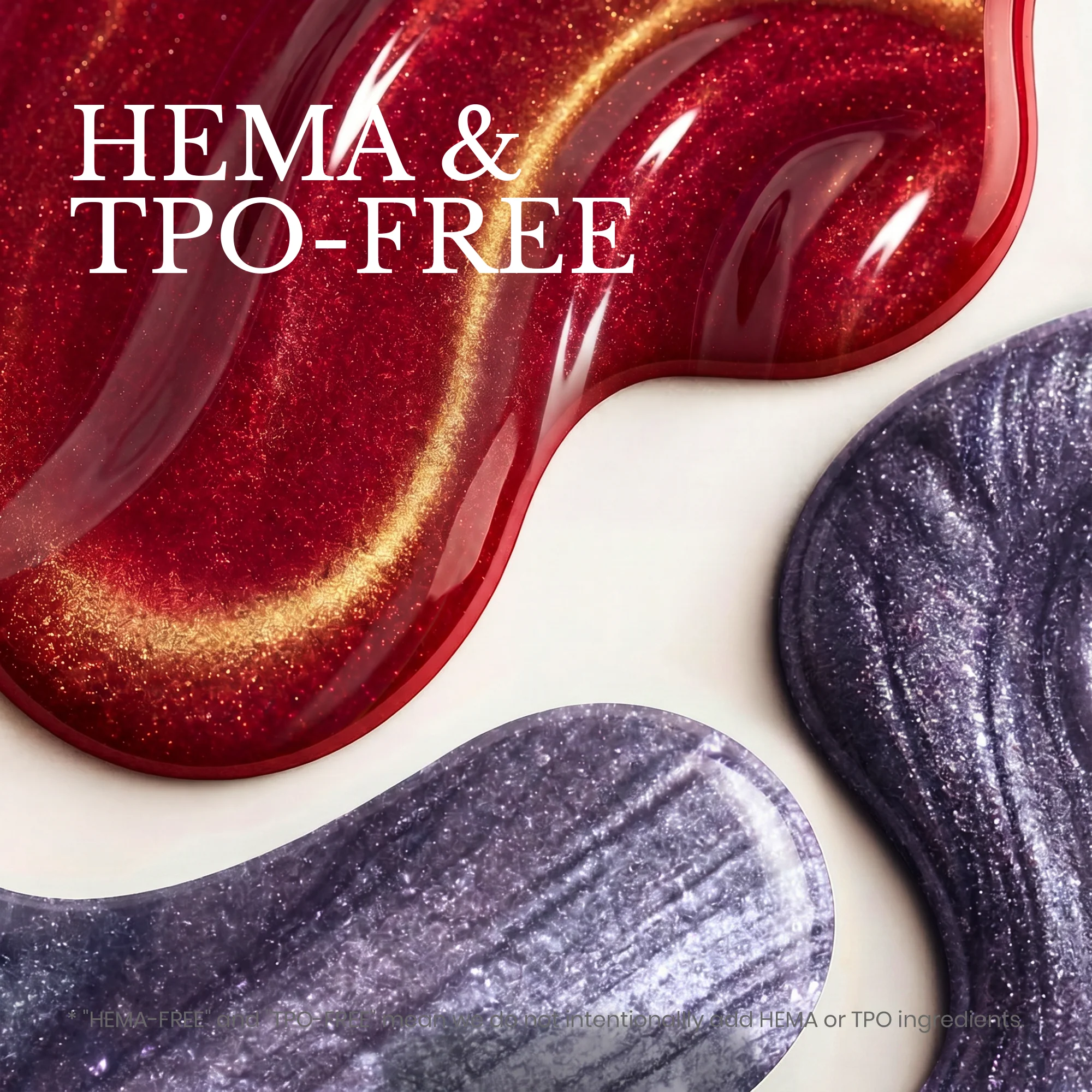 Beetles Pro Violet Stardust HEMA Free TPO Free Gel Nail Polish 20ml - Image 5