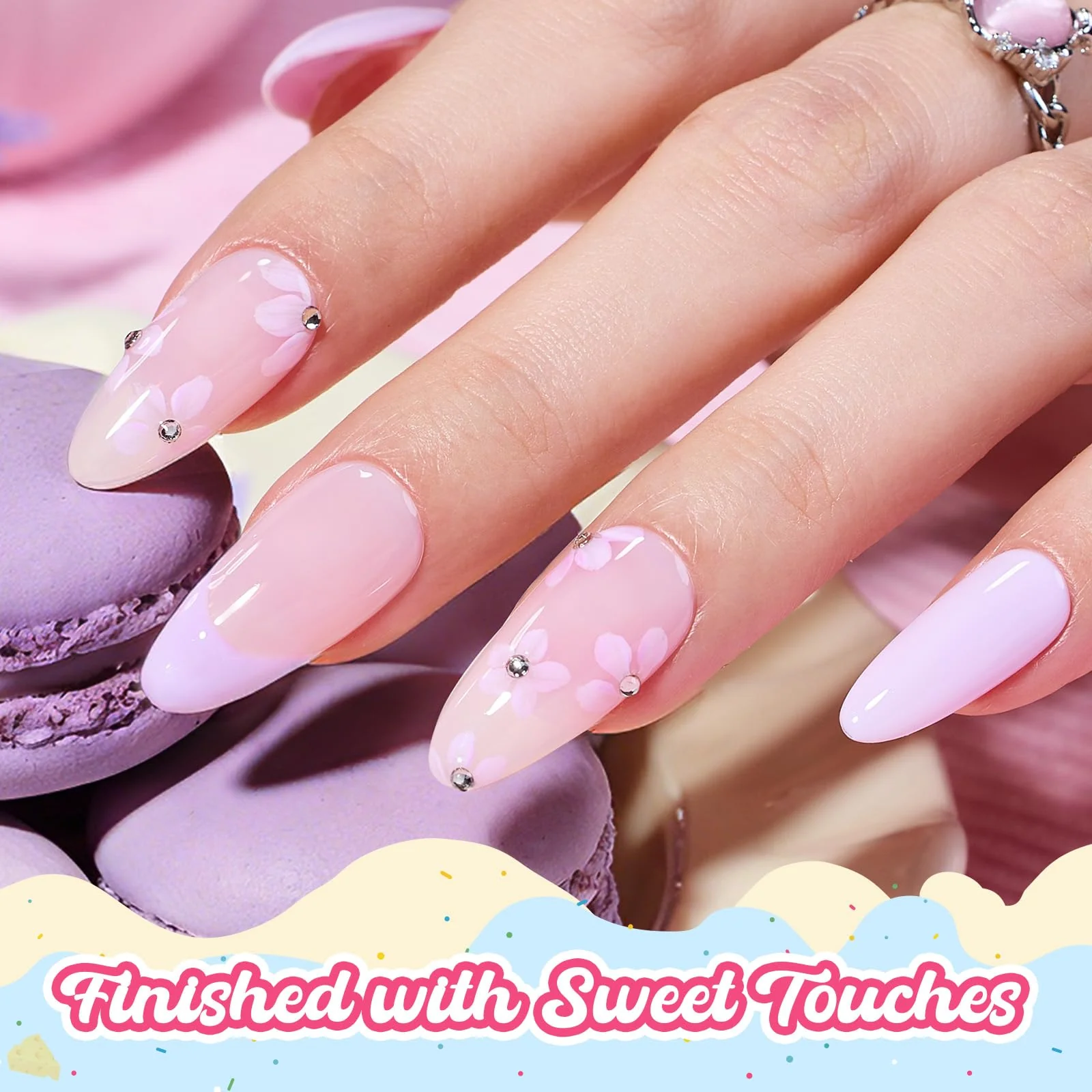 Beetles Purple Gel Nail Polish - Lavender Macarons Pastel Purple Gel Polish - Image 3