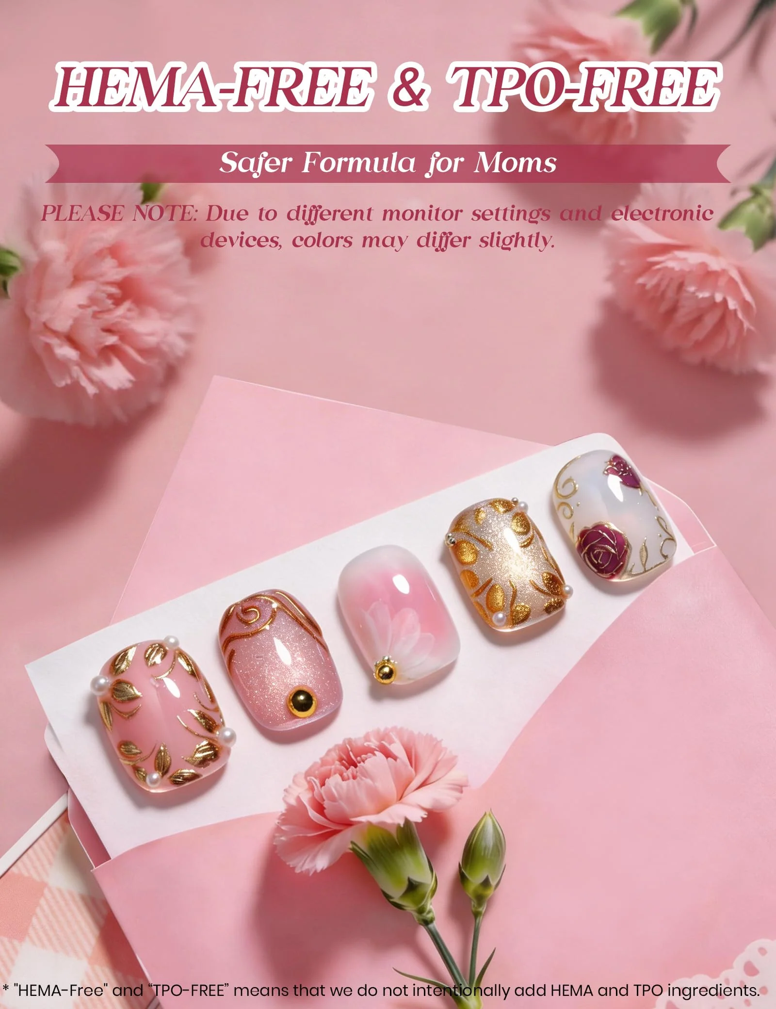 Beetles Refined Everyday Gift Box | 5-Color HEMA-Free & TPO-Free Manicure Kit - Image 3