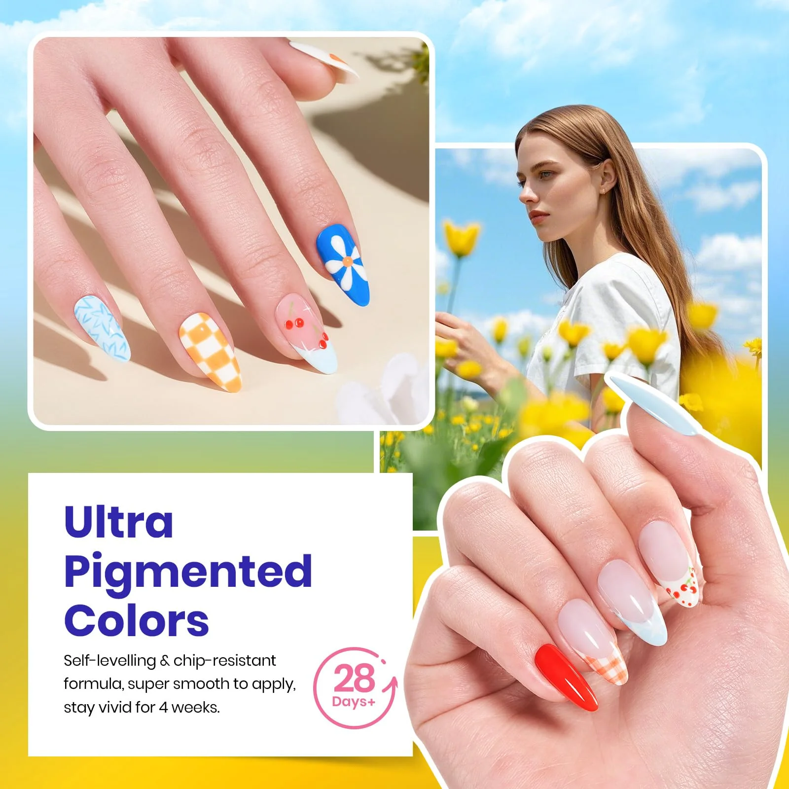Beetles Rustic Sonata Nails Gel Nail Polish Set 25 Colors Summer Nails - Image 5