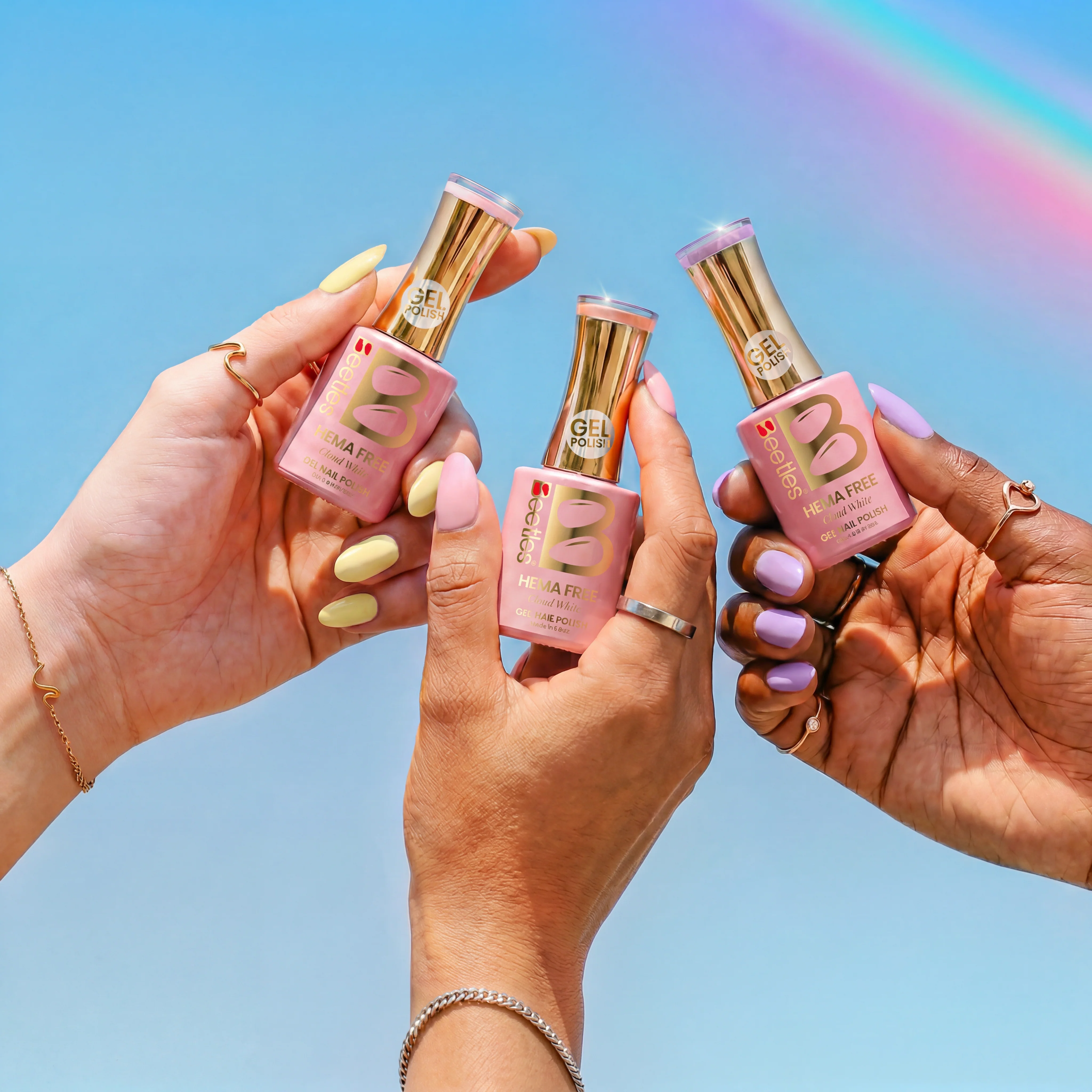 Beetles Stay Shining Afternoon Desserts HEMA Free TPO Free 6 Colors Gel Nail Polish Set 7.5ml - Image 5