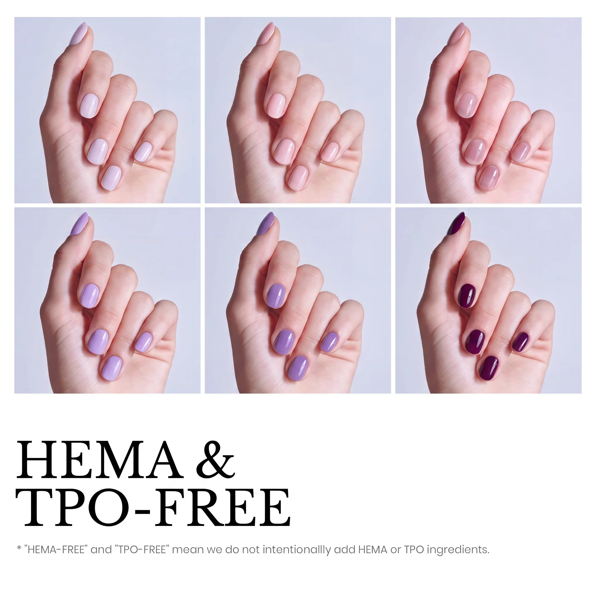 Beetles Stay Shining Amethyst Realm HEMA Free TPO Free 6 Colors Jelly Gel Set 7.5ml - Image 3
