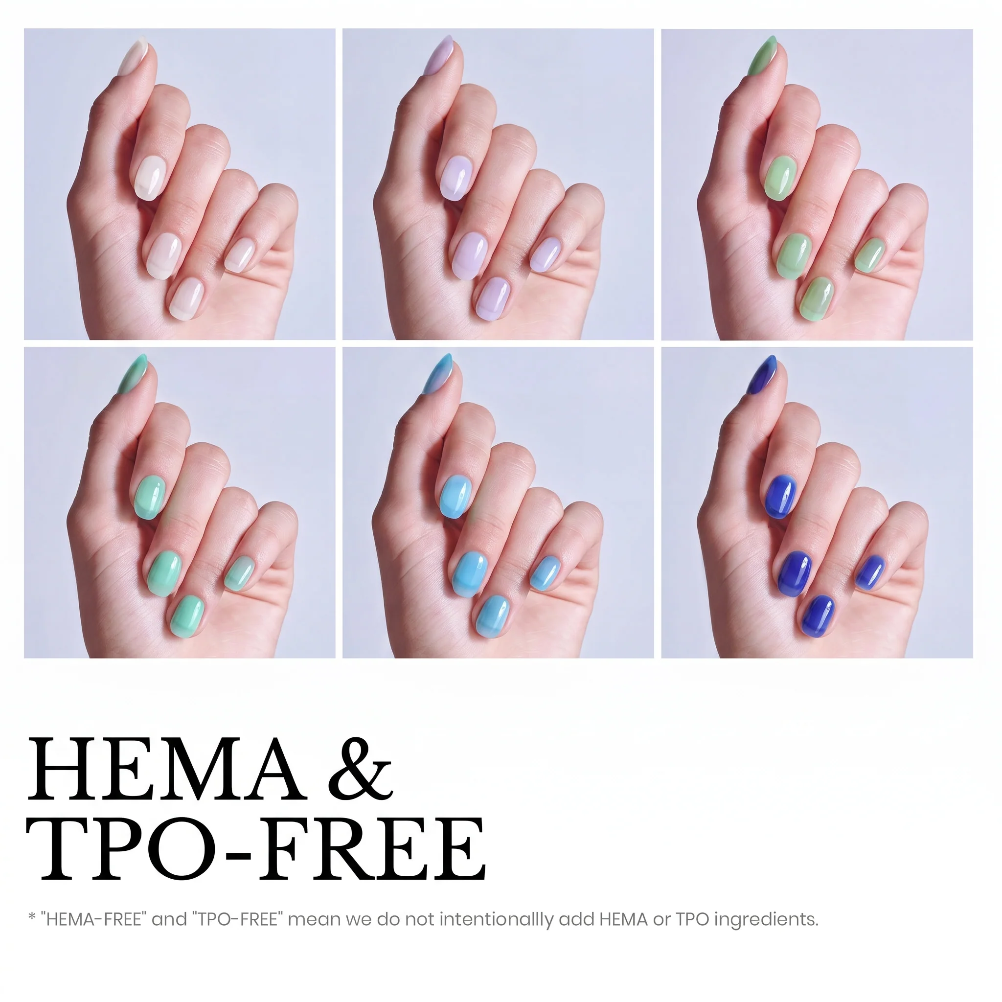 Beetles Stay Shining Bubble Splash HEMA Free TPO Free 6 Colors Jelly Gel Set 7.5ml - Image 3