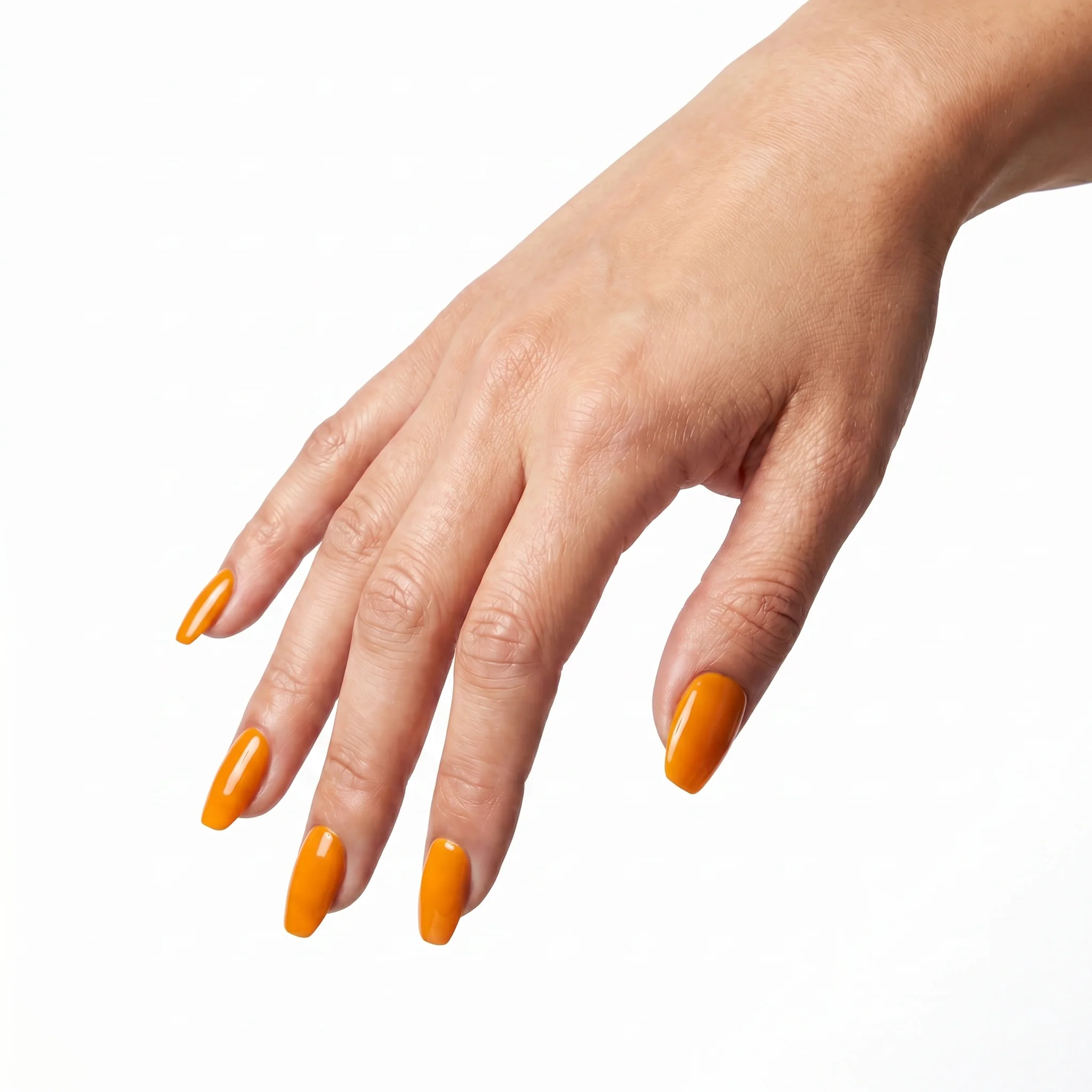Beetles Stay Shining Carrot Orange HEMA Free TPO Free Gel Nail Polish 15ml - Image 2