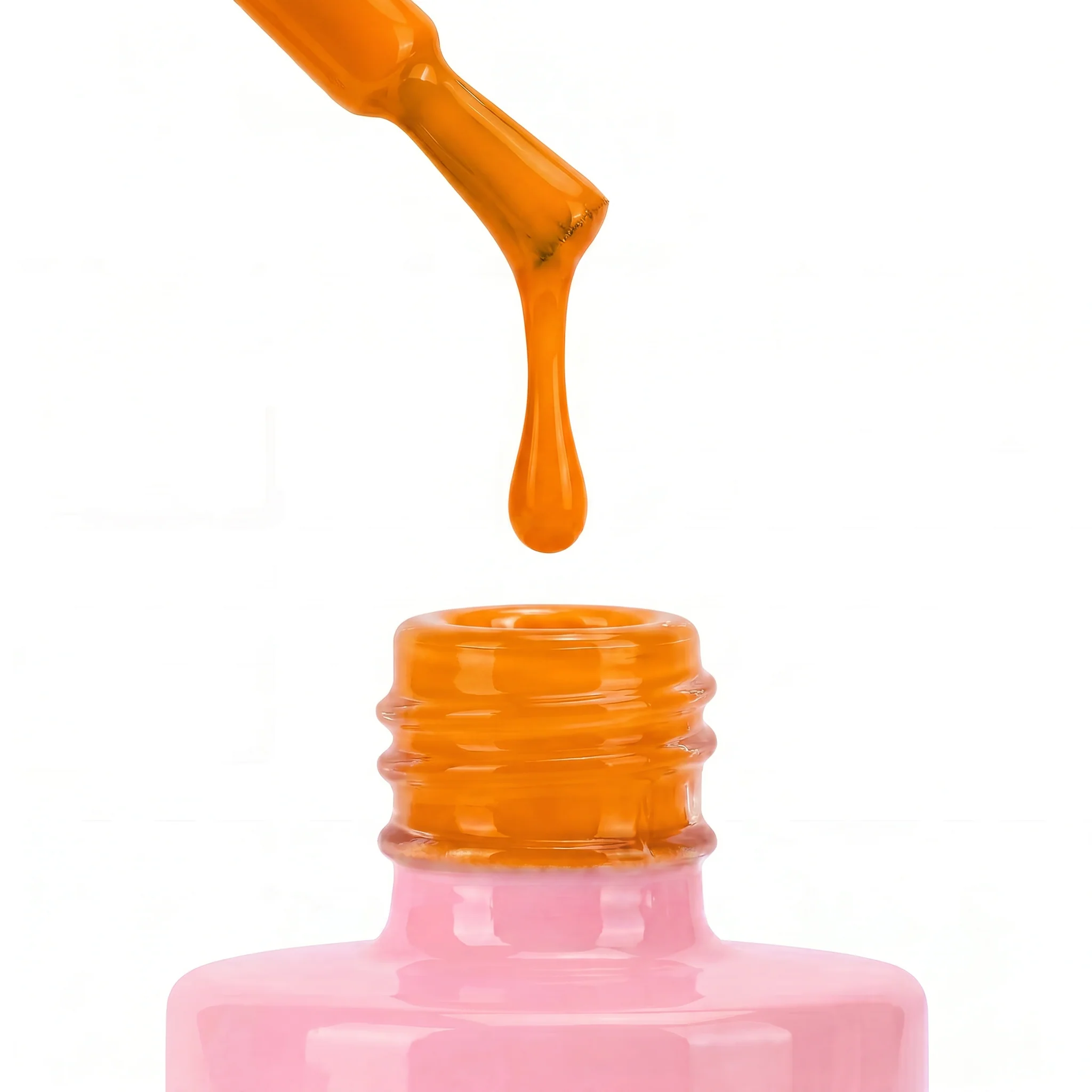Beetles Stay Shining Carrot Orange HEMA Free TPO Free Gel Nail Polish 15ml - Image 5