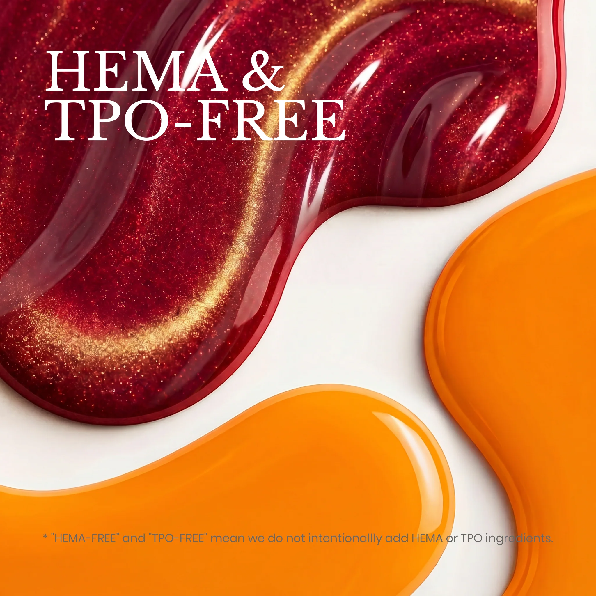 Beetles Stay Shining Carrot Orange HEMA Free TPO Free Gel Nail Polish 15ml - Image 6