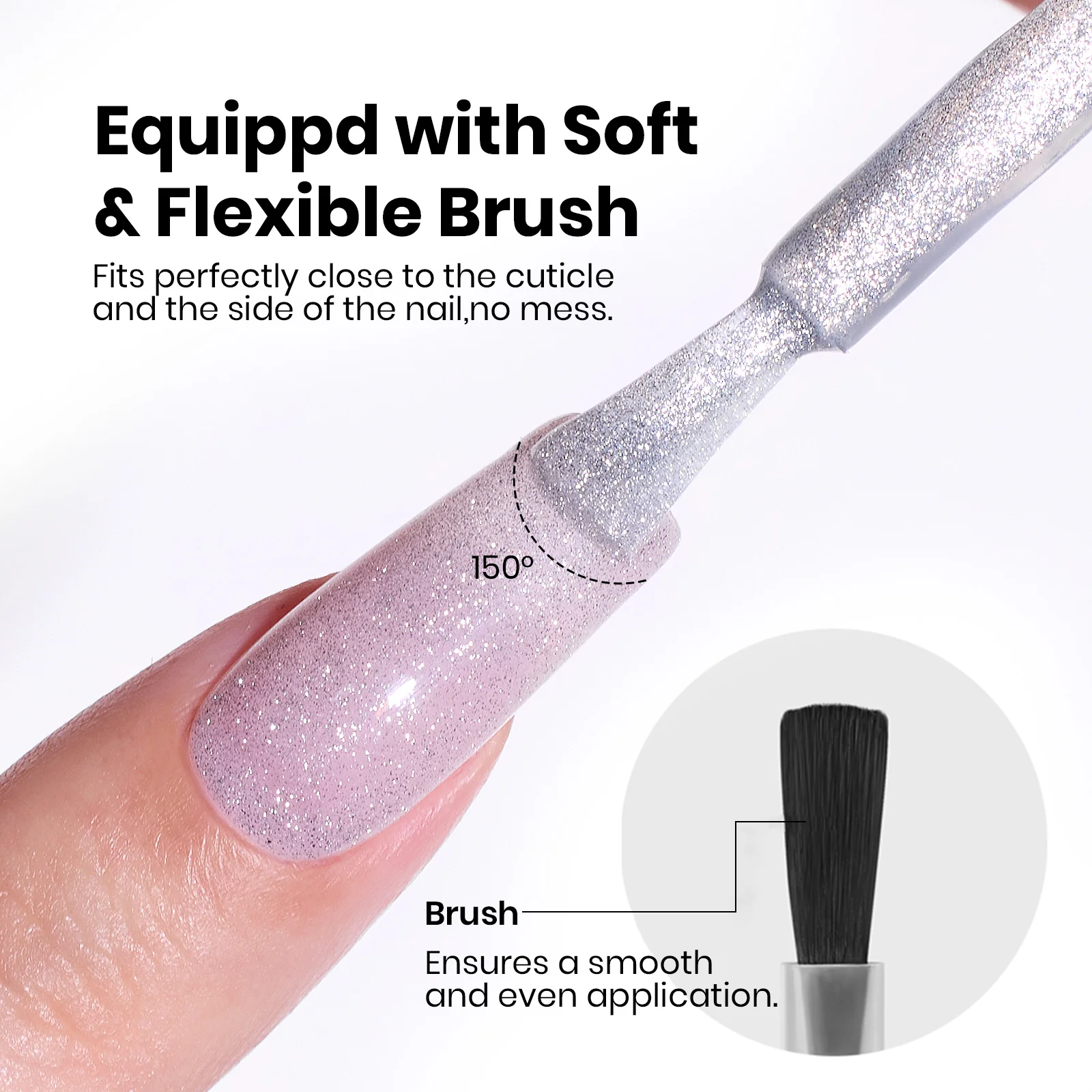 Beetles Stay Shining Cat Eye Top Coat HEMA Free & TPO Free 15ml - Image 5