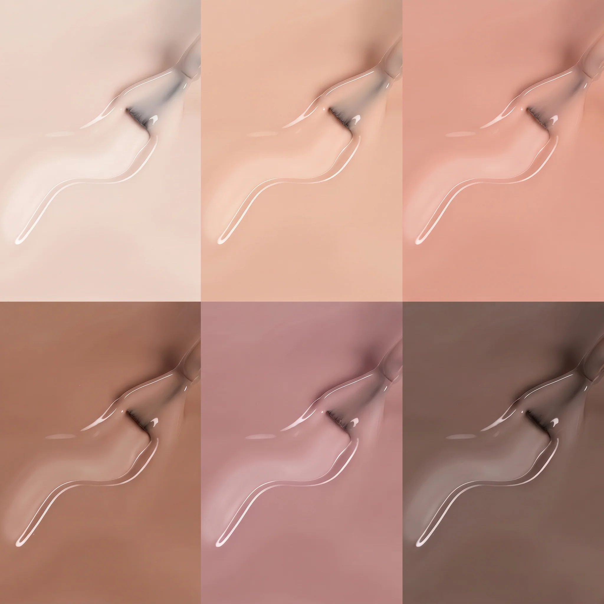Beetles Stay Shining Charming Rose HEMA Free TPO Free 6 Colors Jelly Gel Set 7.5ml - Image 4