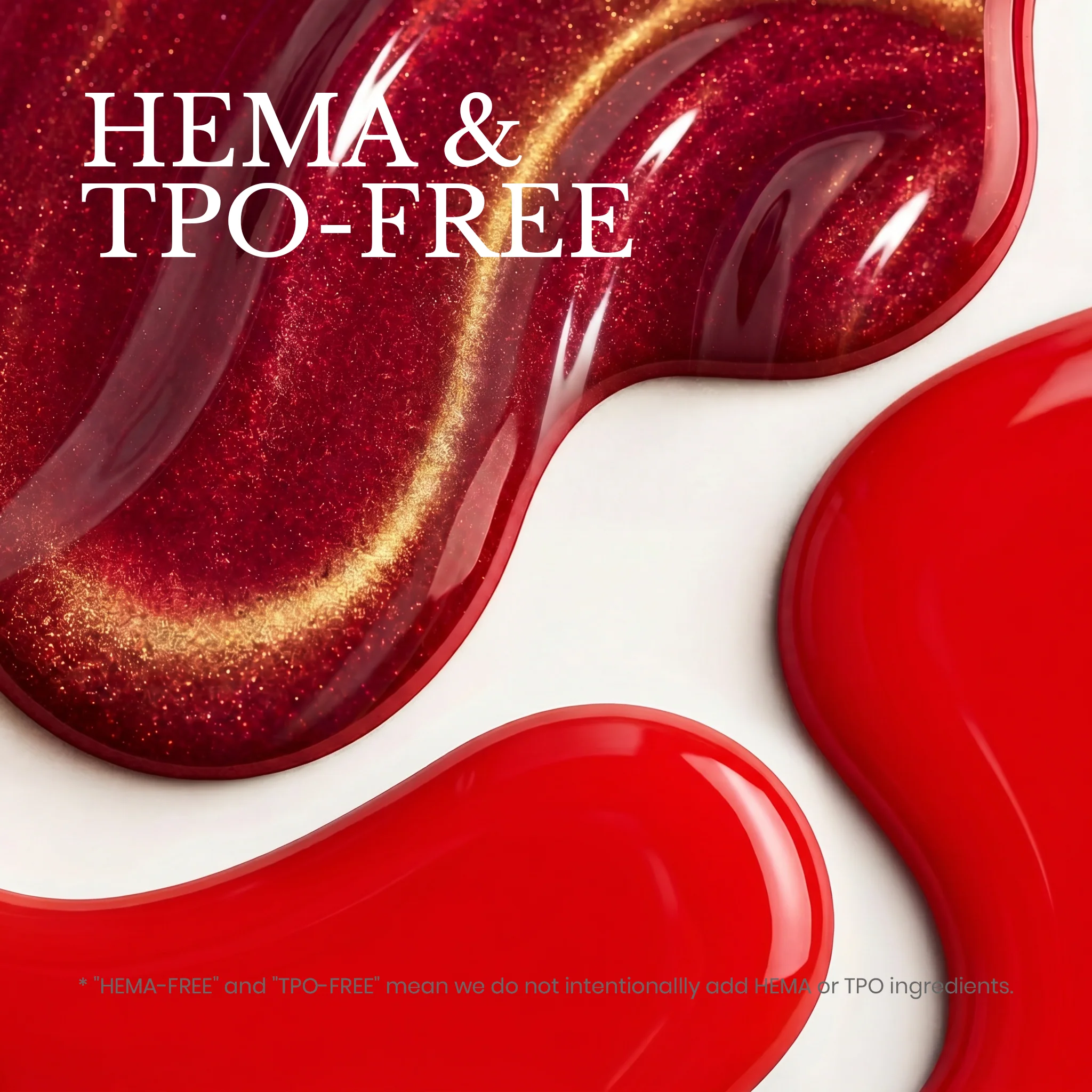 Beetles Stay Shining Cinematic Red HEMA Free TPO Free Gel Nail Polish 15ml - Image 6