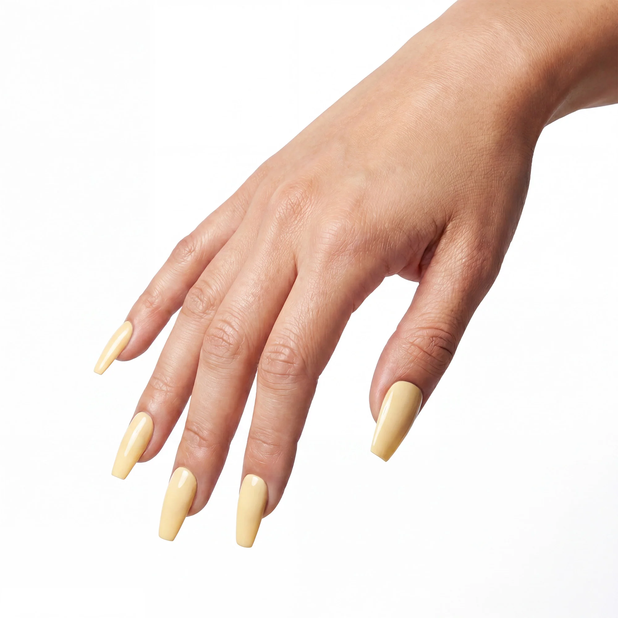 Beetles Stay Shining Creme Yellow HEMA Free TPO Free Gel Nail Polish 15ml - Image 2