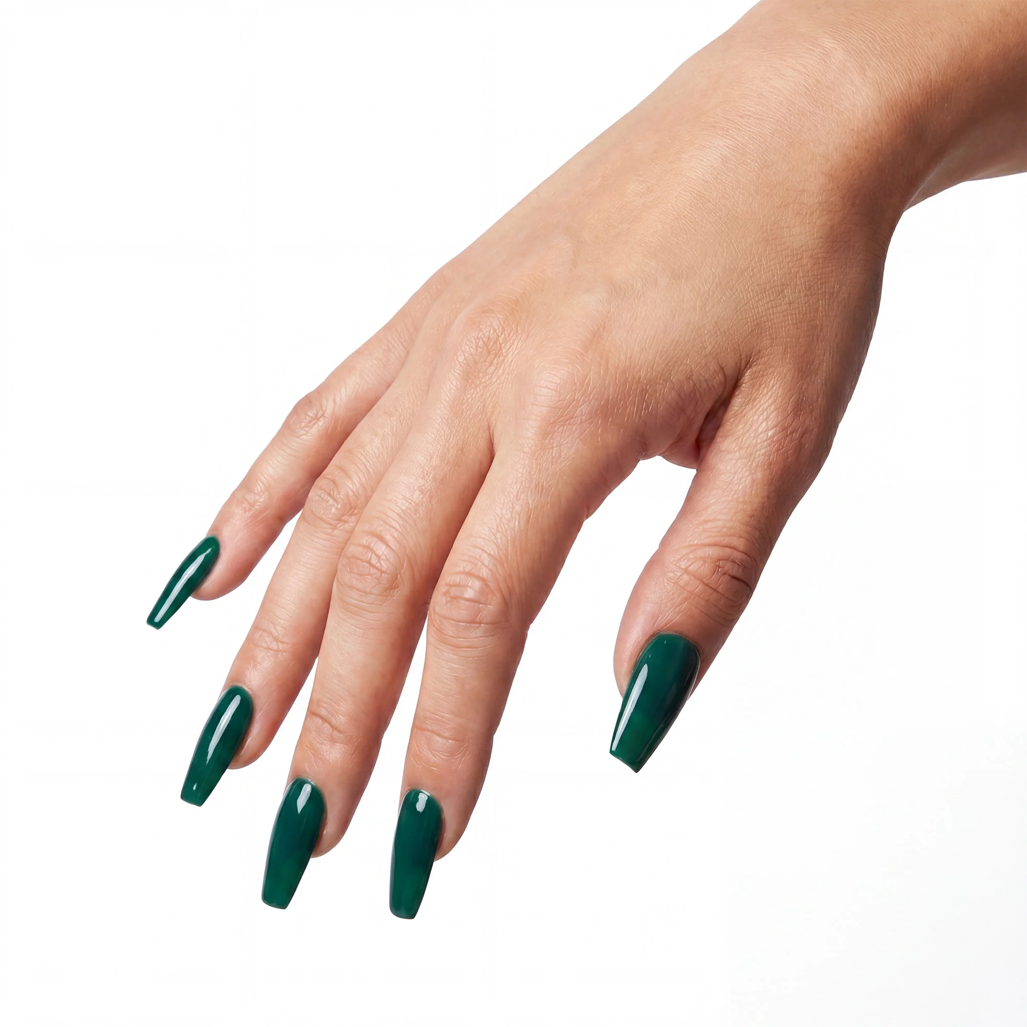 Beetles Stay Shining Deep Teal HEMA Free TPO Free Gel Nail Polish 15ml - Image 2