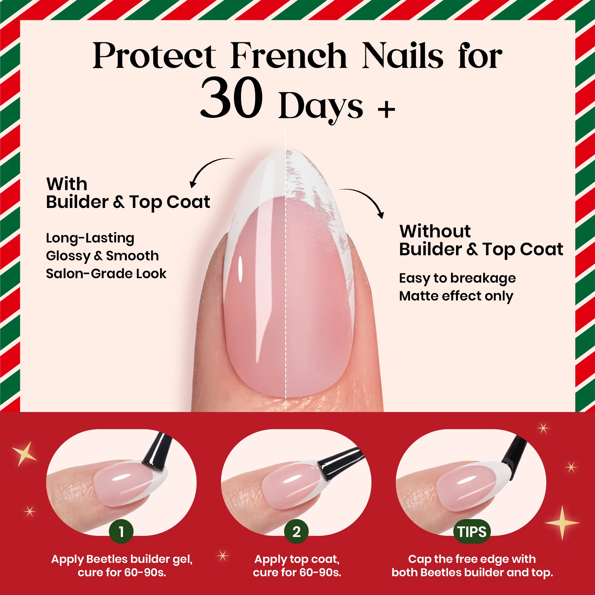 Beetles Stay Shining Dew French Press On Nails - Image 5