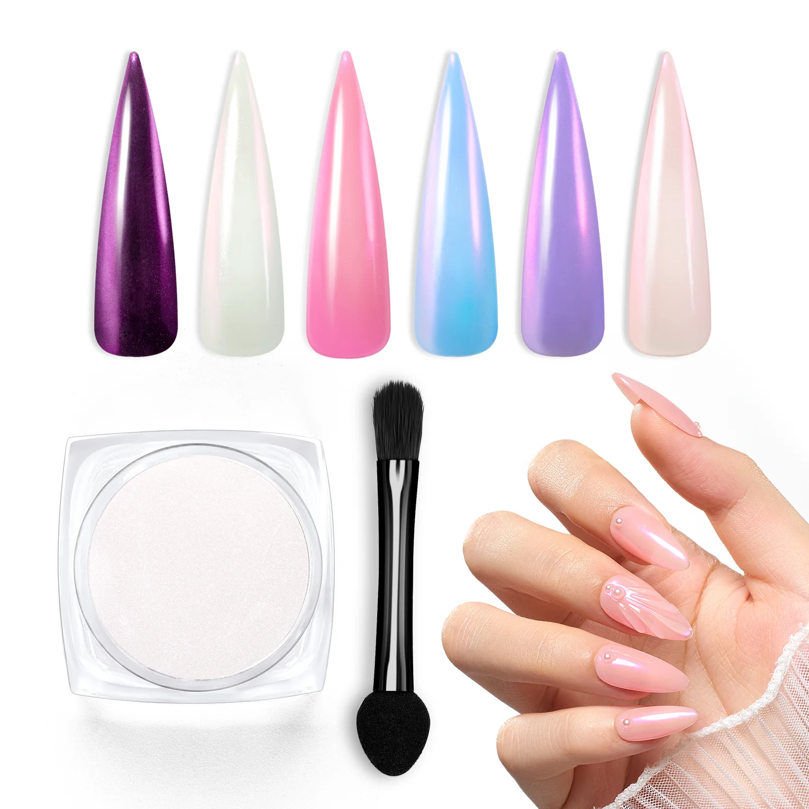 Beetles Stay Shining Effortless Chic Chrome Nail Powder