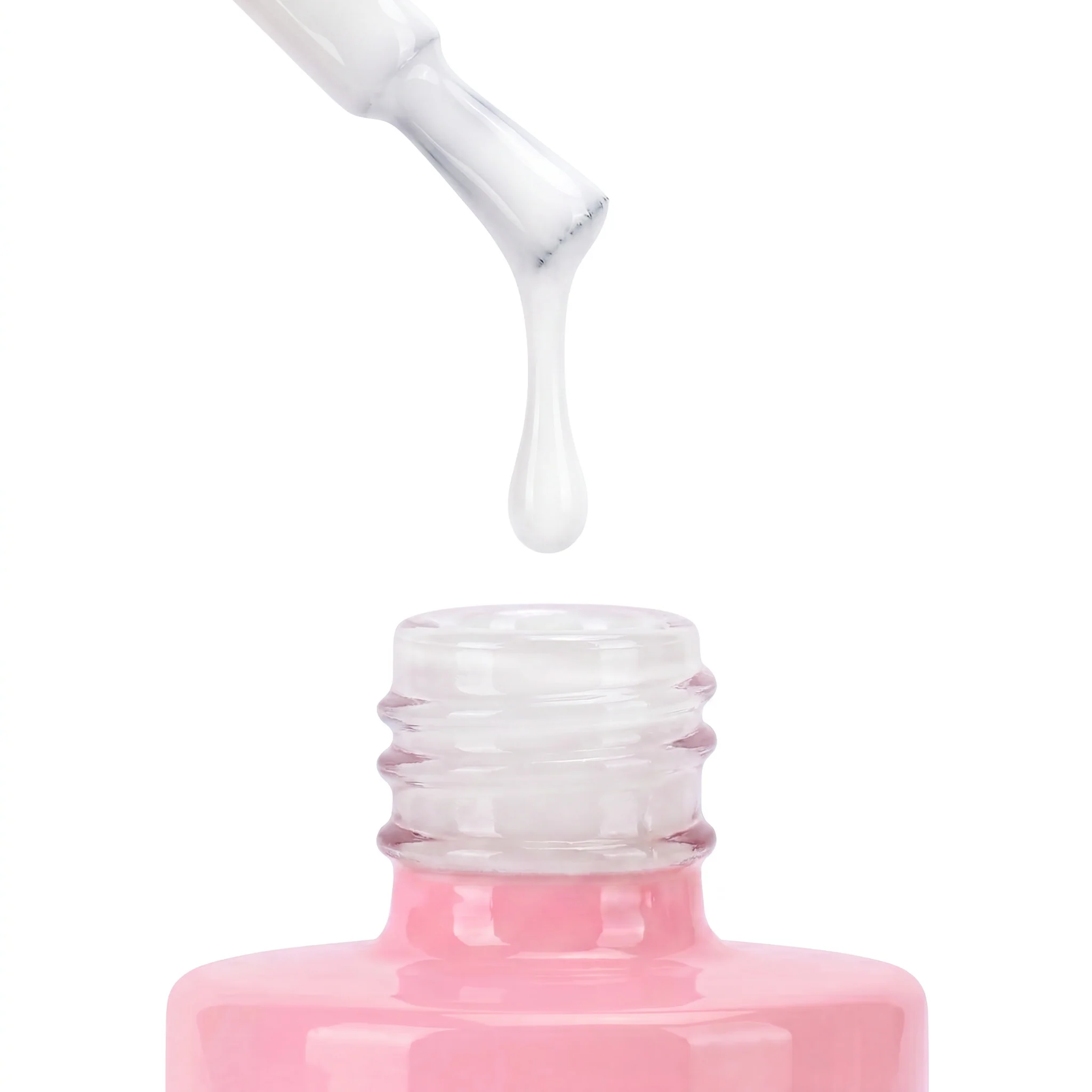 Beetles Stay Shining Frosted White HEMA Free TPO Free Gel Nail Polish 15ml - Image 5