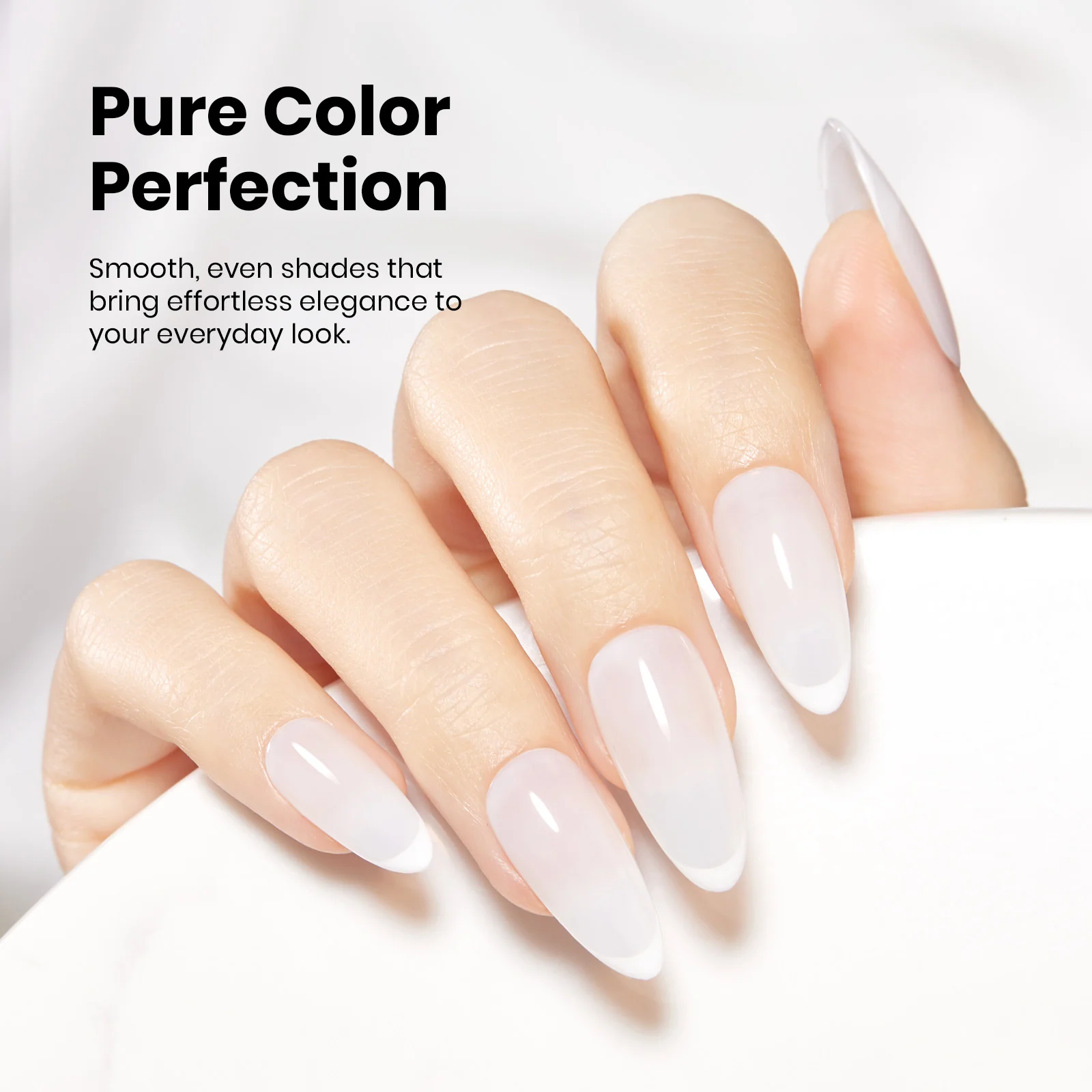 Beetles Stay Shining Collection Salon-Quality Gel Polish - 15ml of Milky White - Image 4