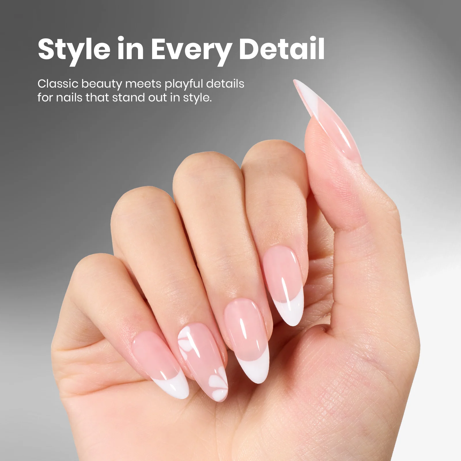 Beetles Stay Shining Collection Salon-Quality Gel Nail Polish - 15ml of Frosted White - Image 6