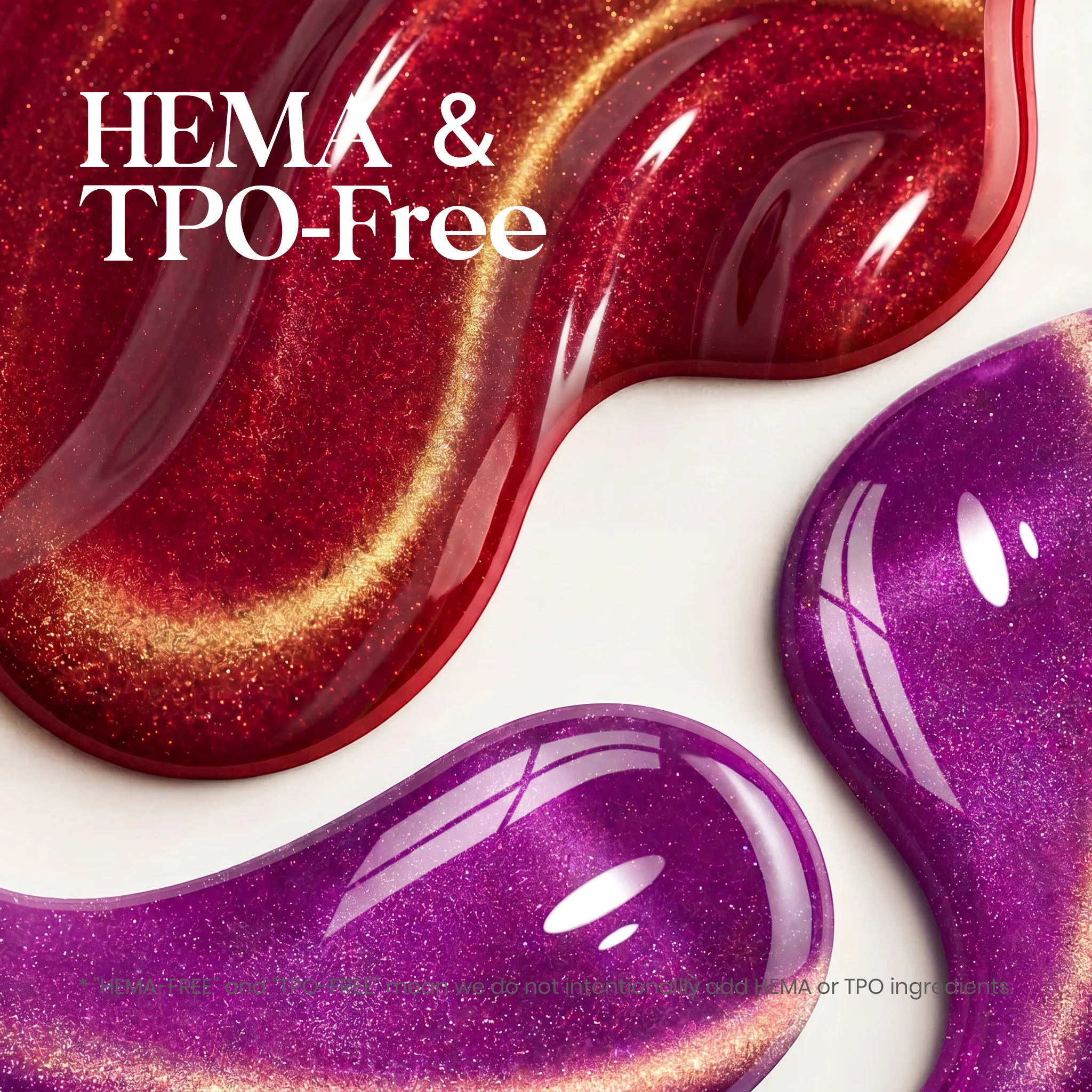 Beetles Stay Shining Grape Gleam HEMA Free TPO Free Cat Eye Gel Nail Polish with Magnetic 15ml - Image 6