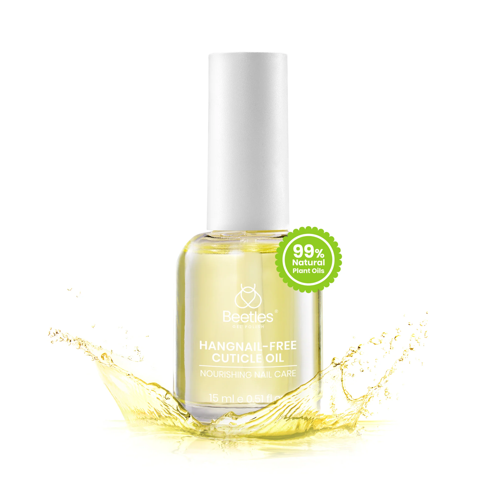 Beetles Stay Shining Hangnail-Free Cuticle Oil Almond Scent 15ml