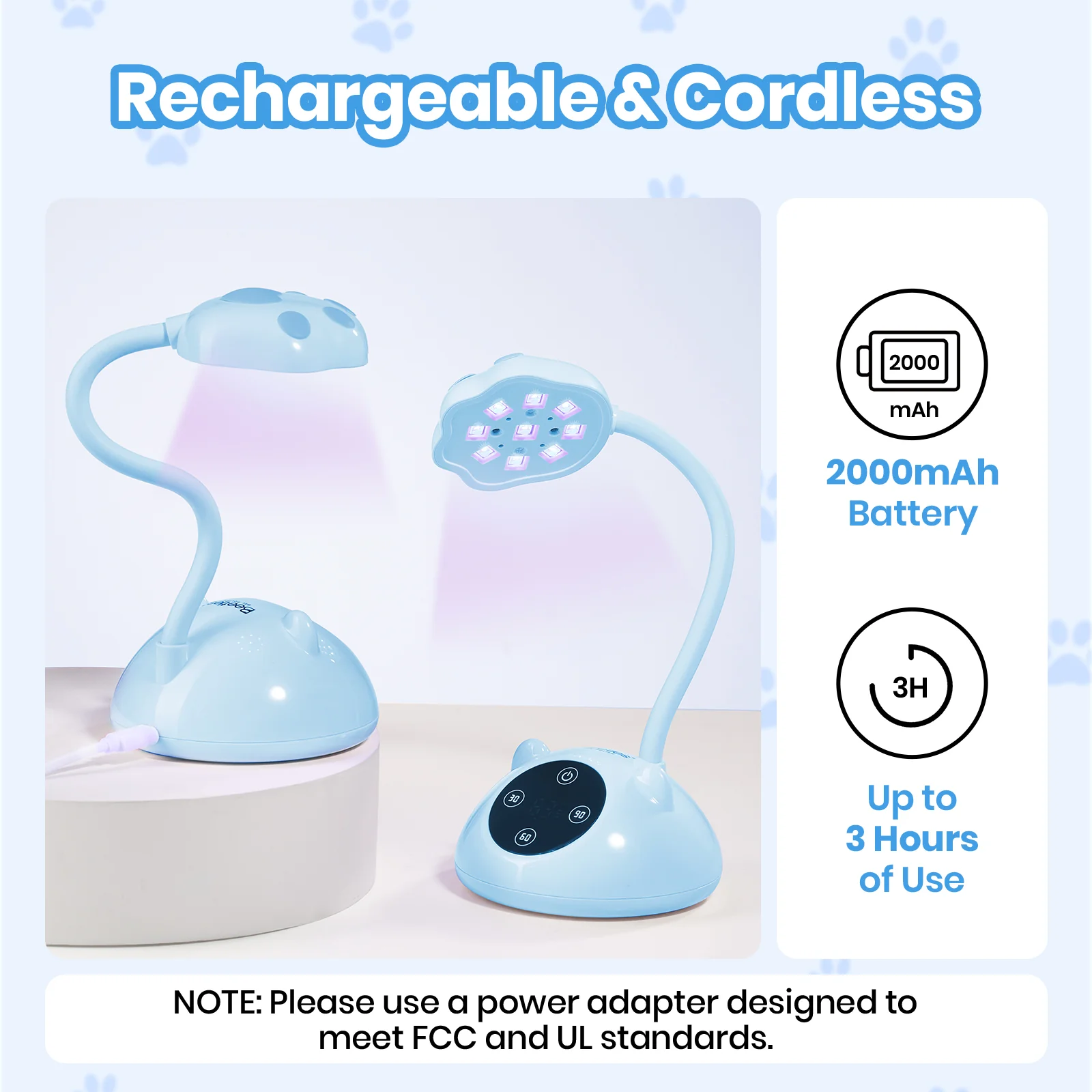 Beetles Stay Shining Meowgic BluePurr Nail Lamp - Image 10