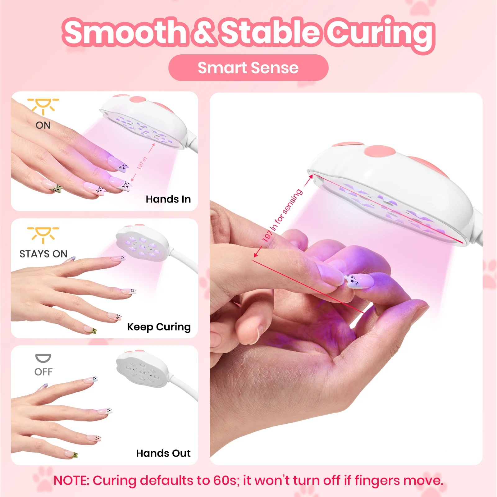 Beetles Stay Shining Meowgic MilkKitty Nail Lamp - Image 4