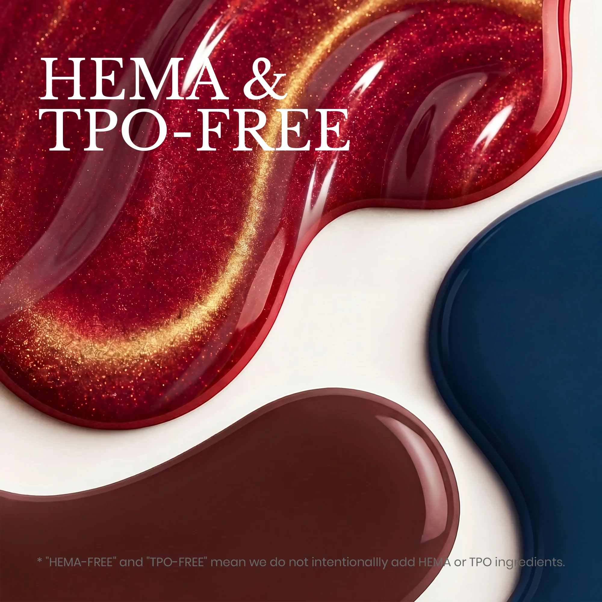 Beetles Stay Shining Merlot Wine HEMA Free TPO Free Gel Nail Polish 15ml - Image 6